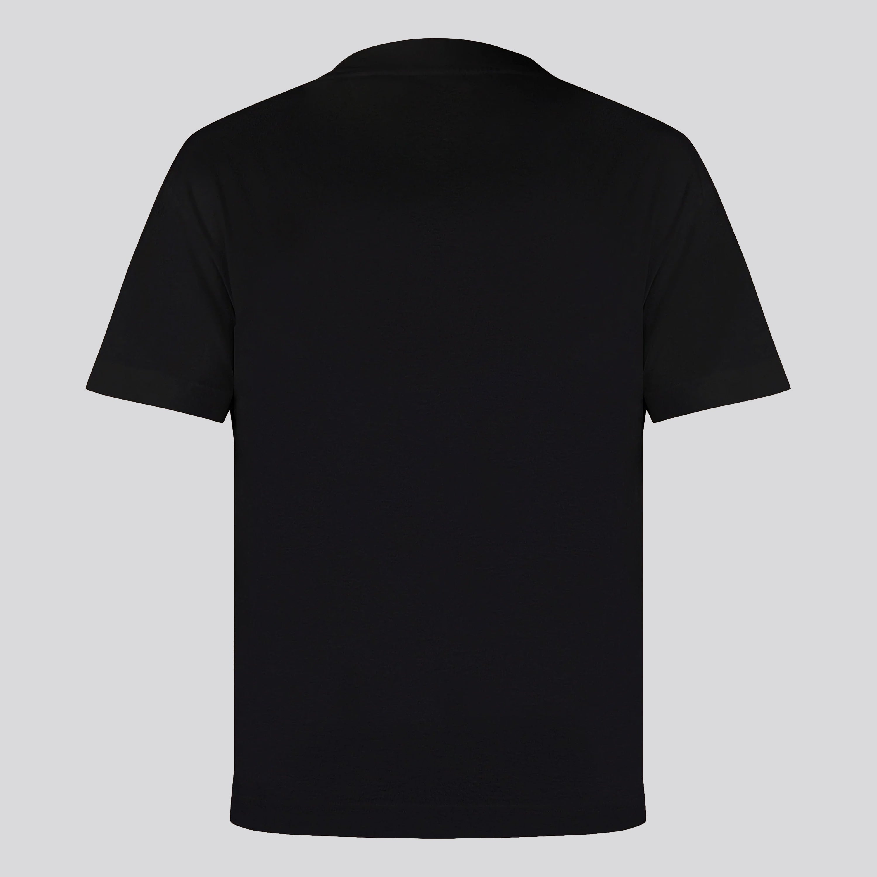 Camiseta Negra Dsquared2 Dsq2 Leaf