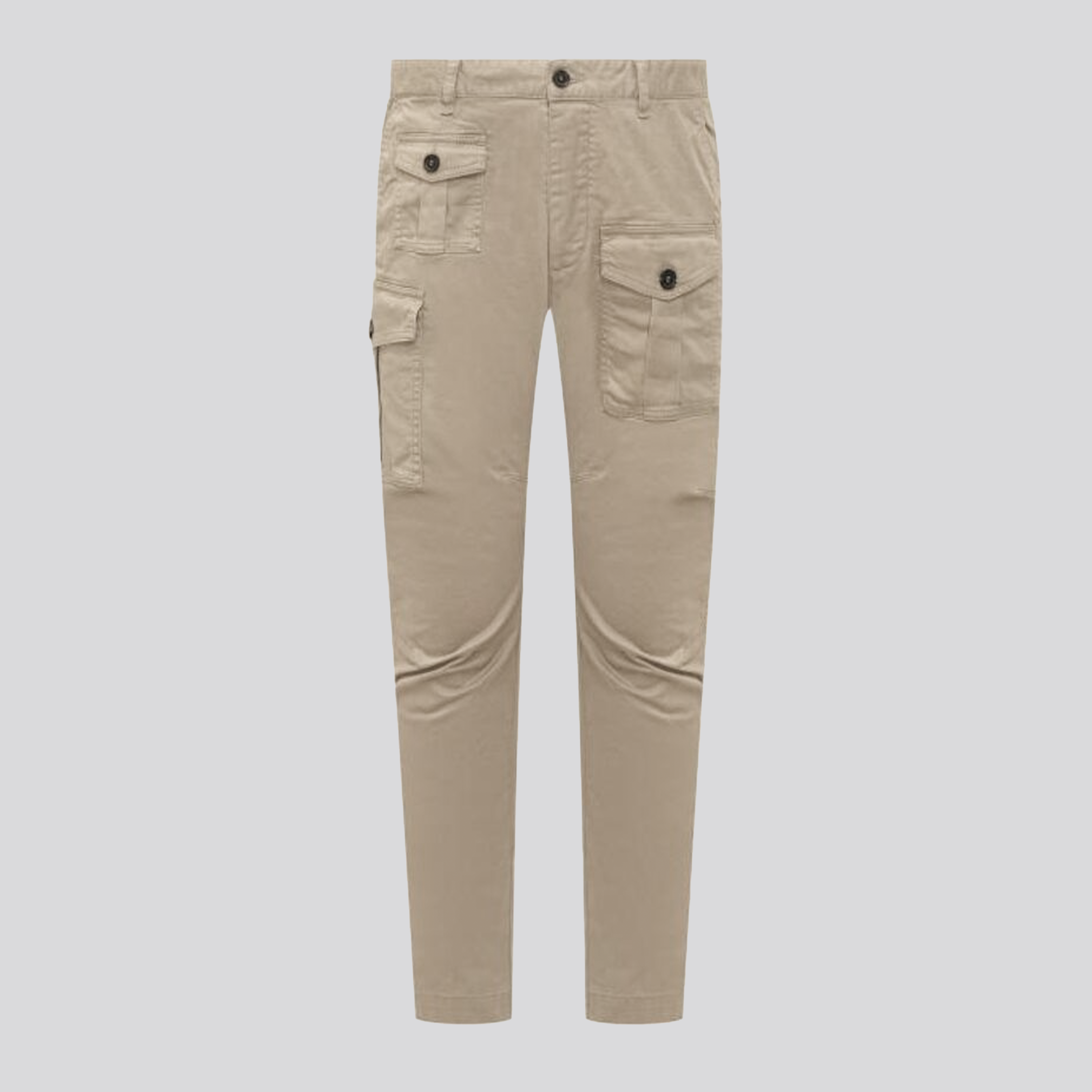 Pantalón Cargo Beige Dsquared2 Multipocket