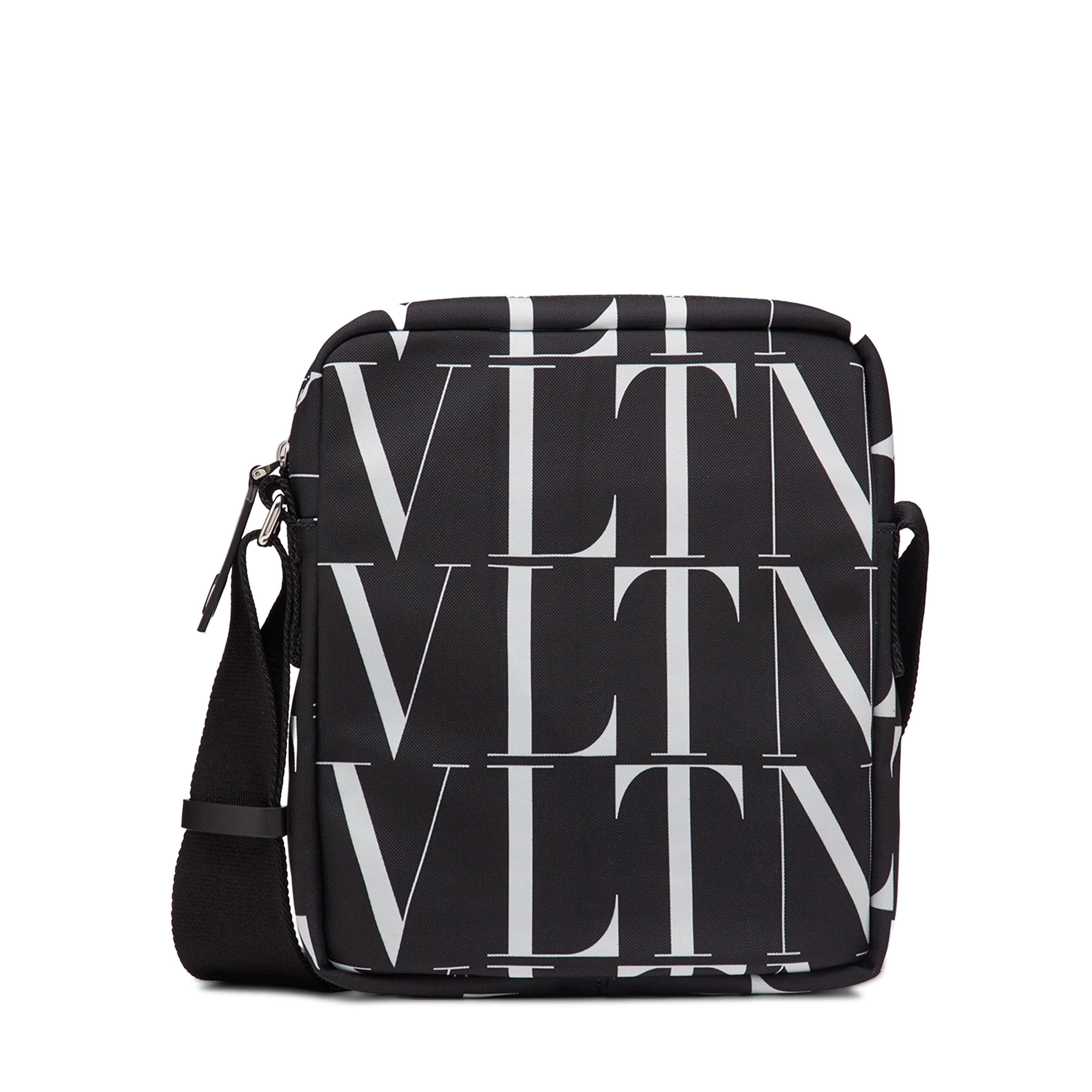 Bolso Negro Valentino Belt Bag Vltn Monogram