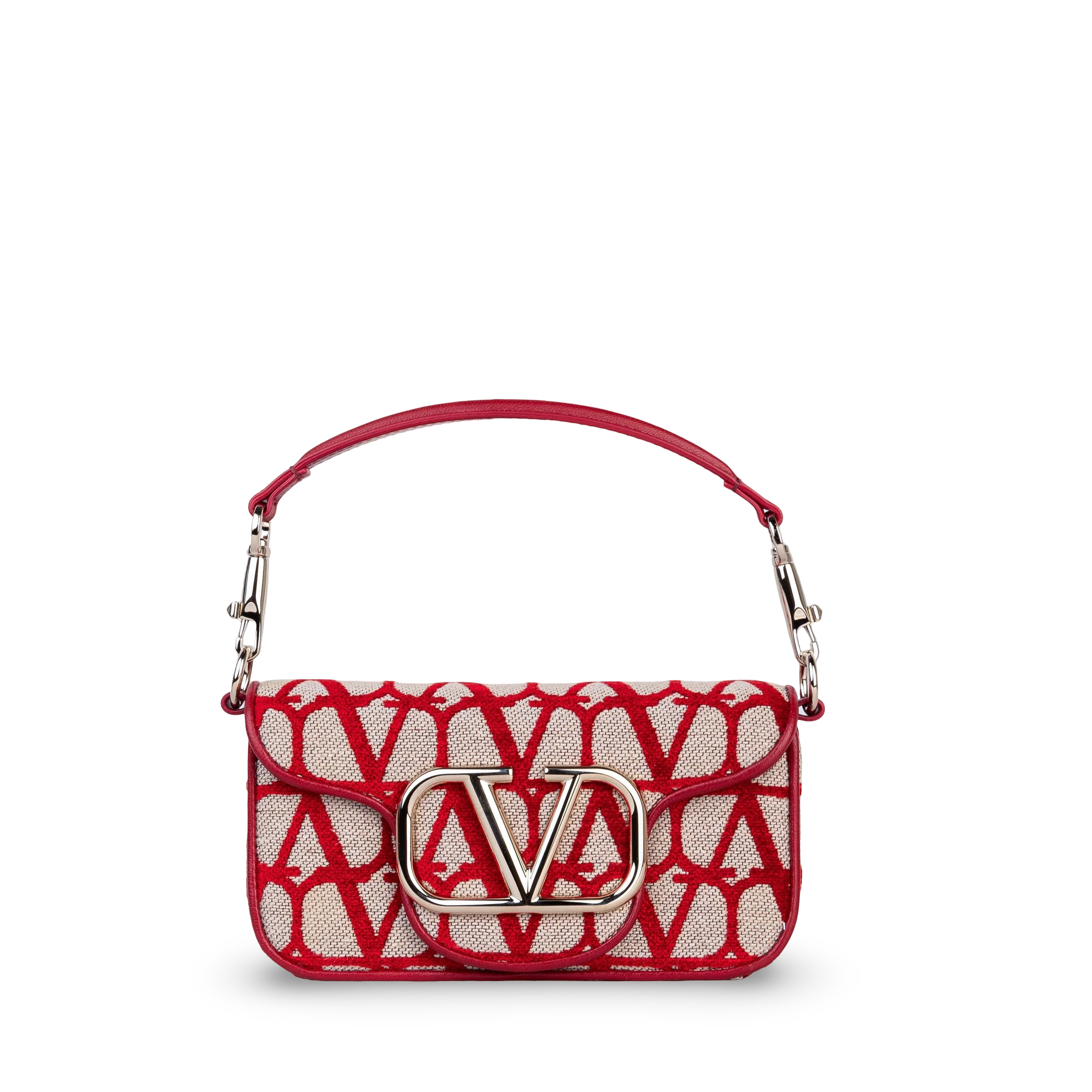 Cartera Beige Valentino Red Medium Iconographe Shoulder