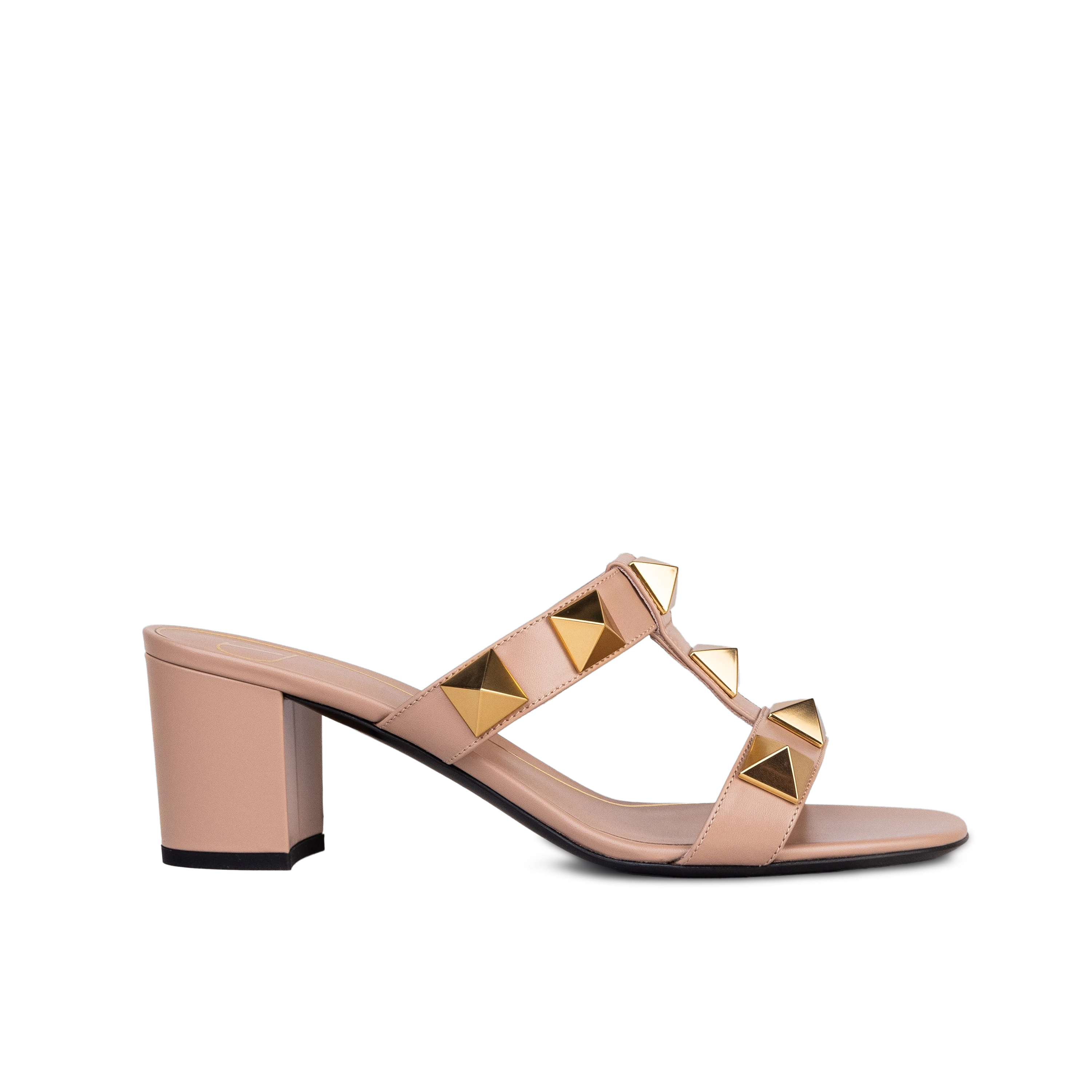Sandalias de Tacón Rose Cannelle Valentino Cannelle Antique Brass 90 mm