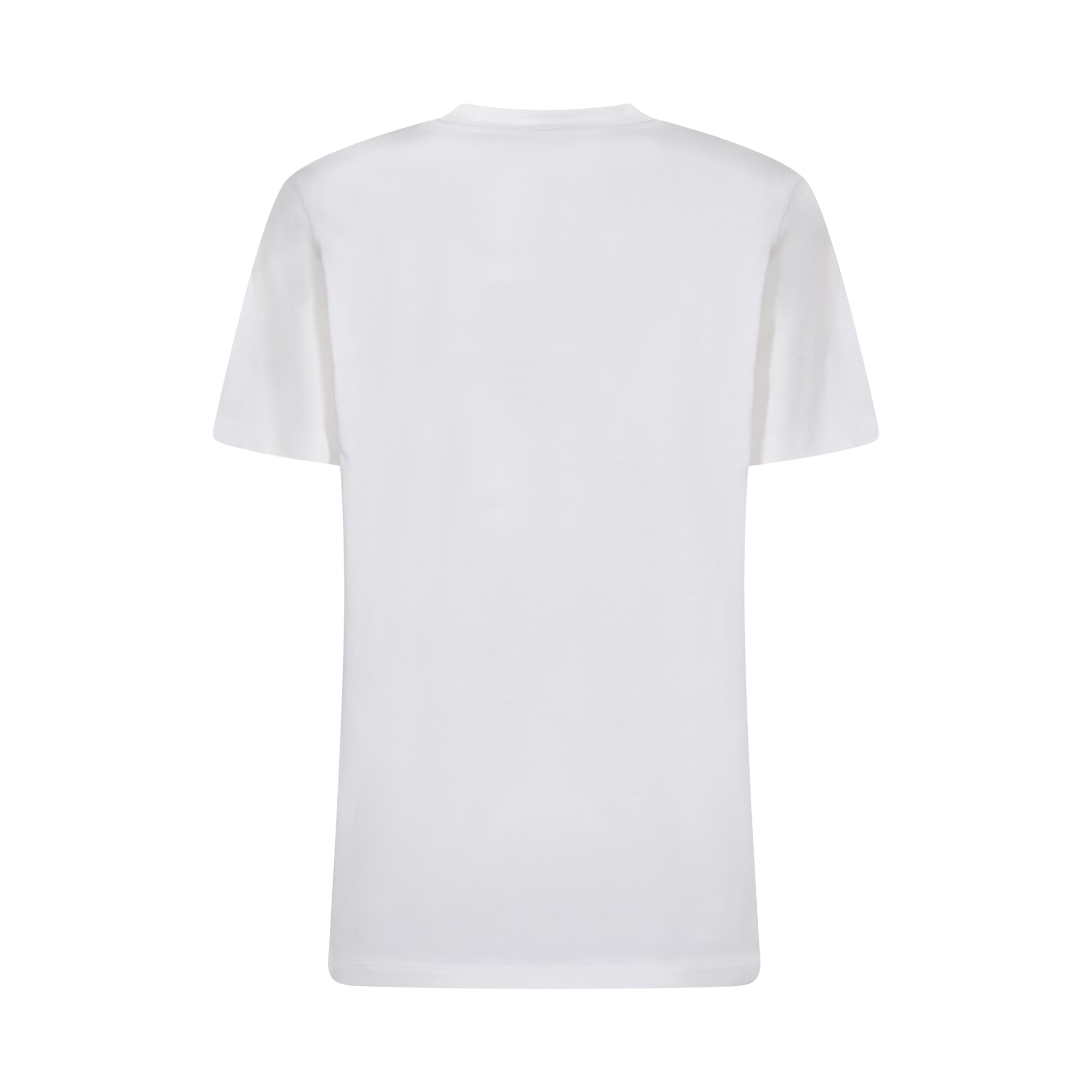 Camiseta Blanca Blumarine Crystals Logo