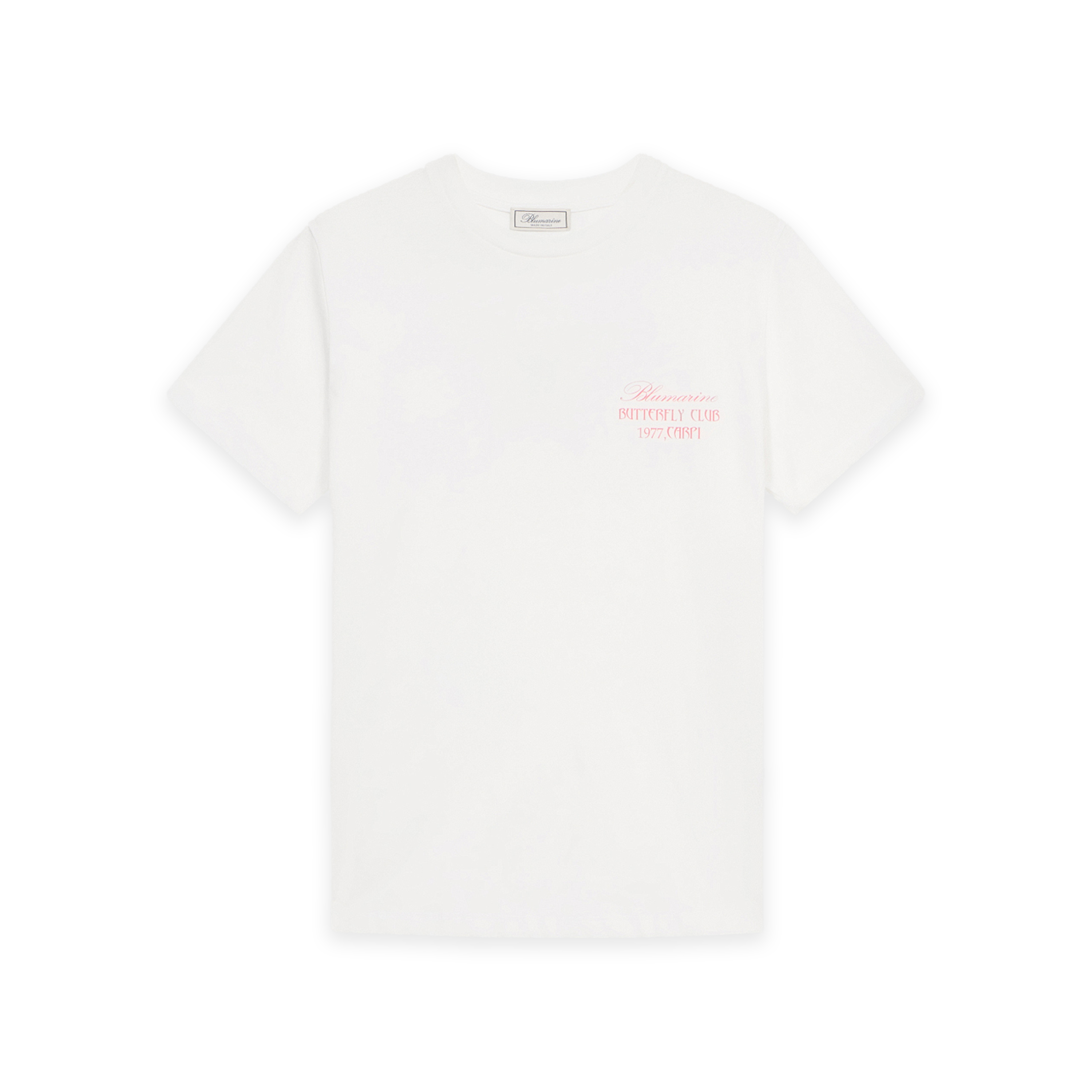 Camiseta Blanca Blumarine Butterfly Back