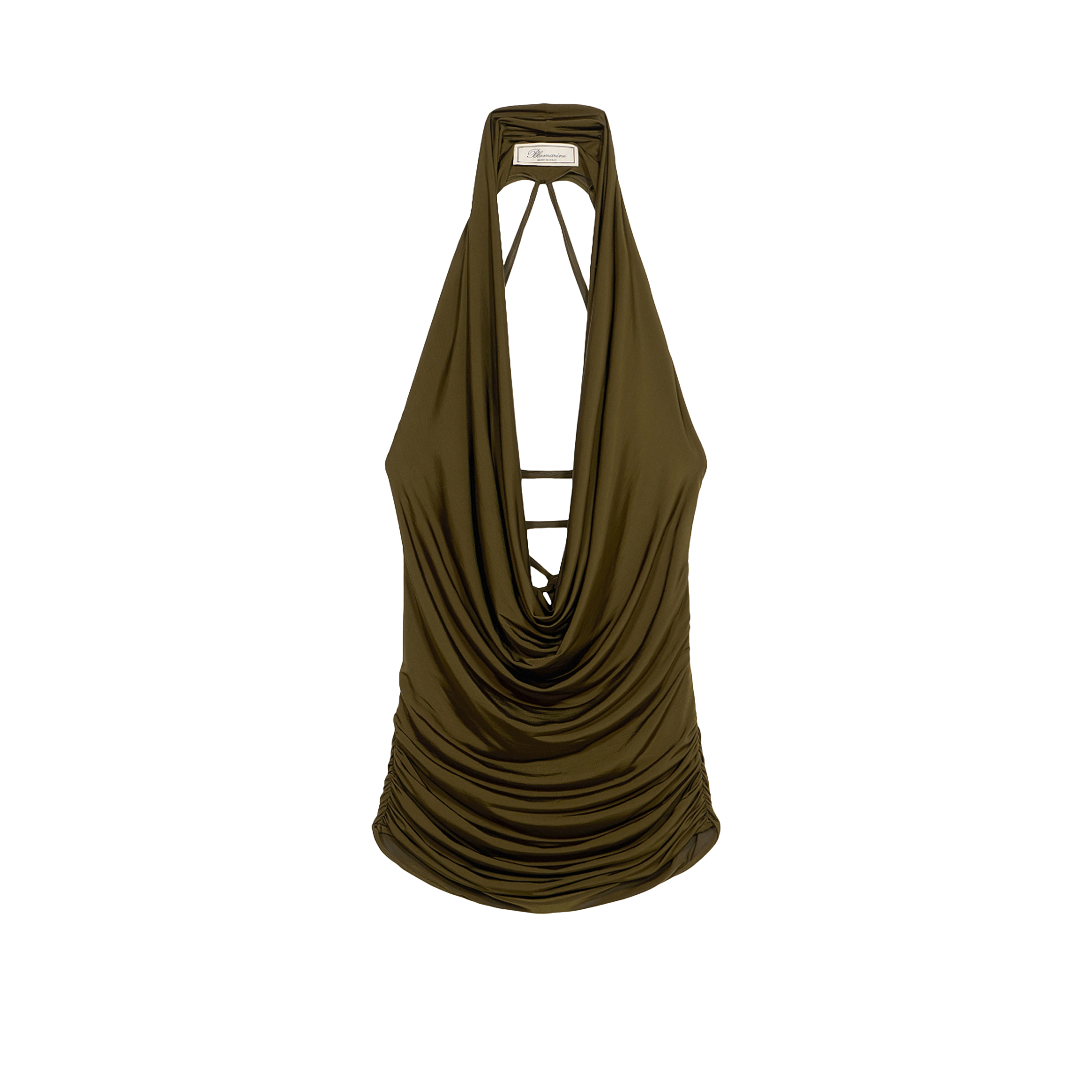 Top Verde Blumarine Shiny