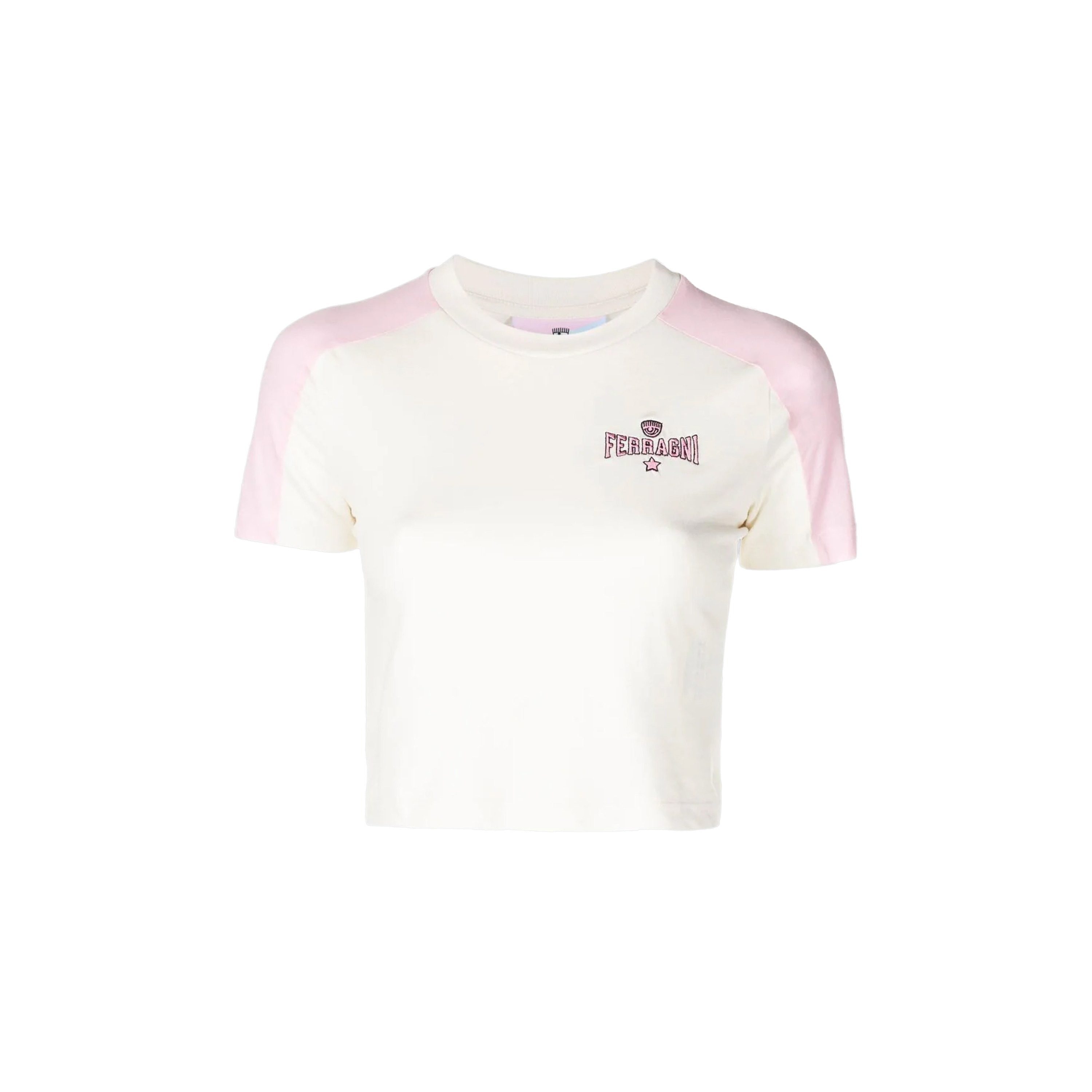 Camiseta Blanca Chiara Ferragni 602 Ferragni Embroidered
