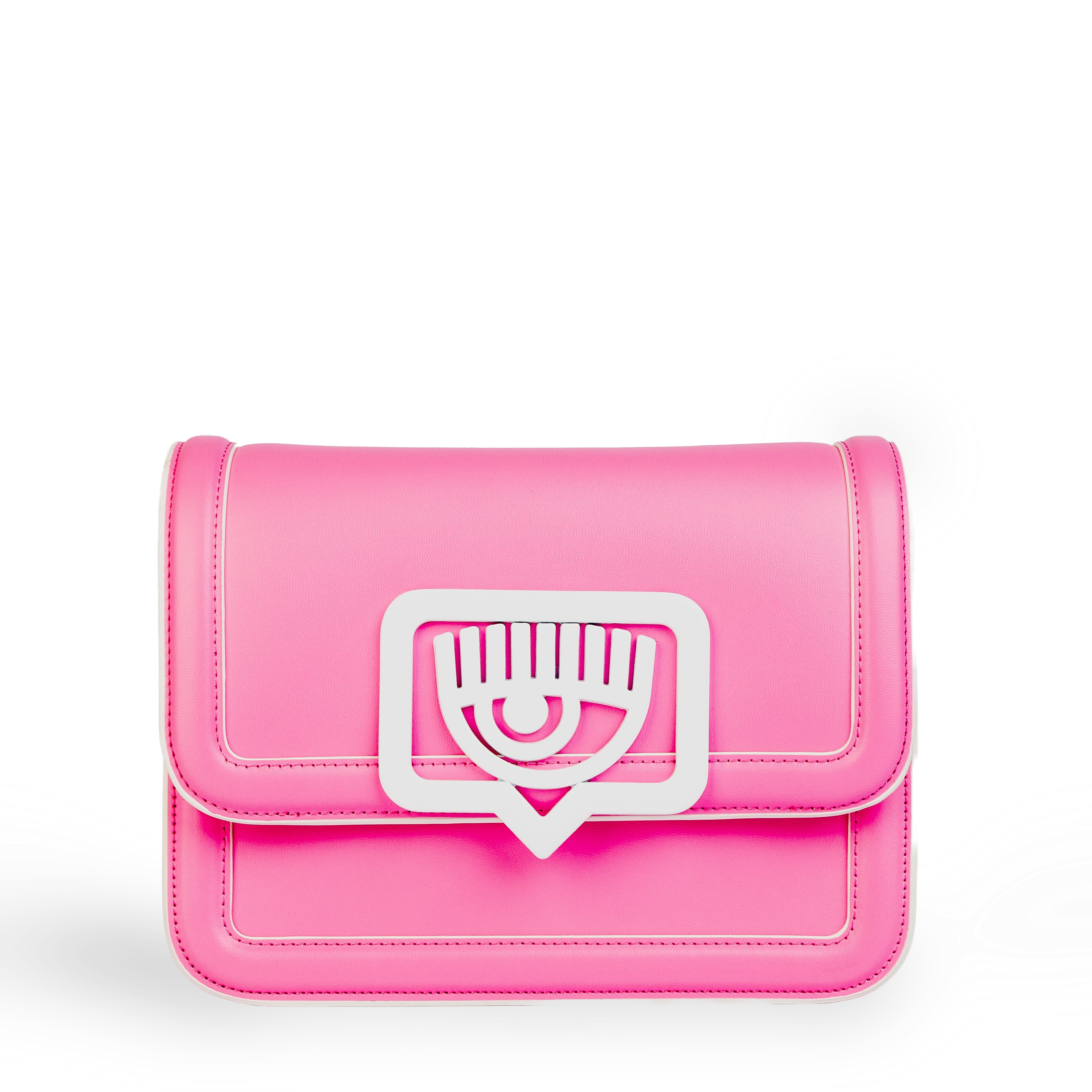 Cartera Rosada Chiara Ferragni Eyelike Buckle Sketch 01