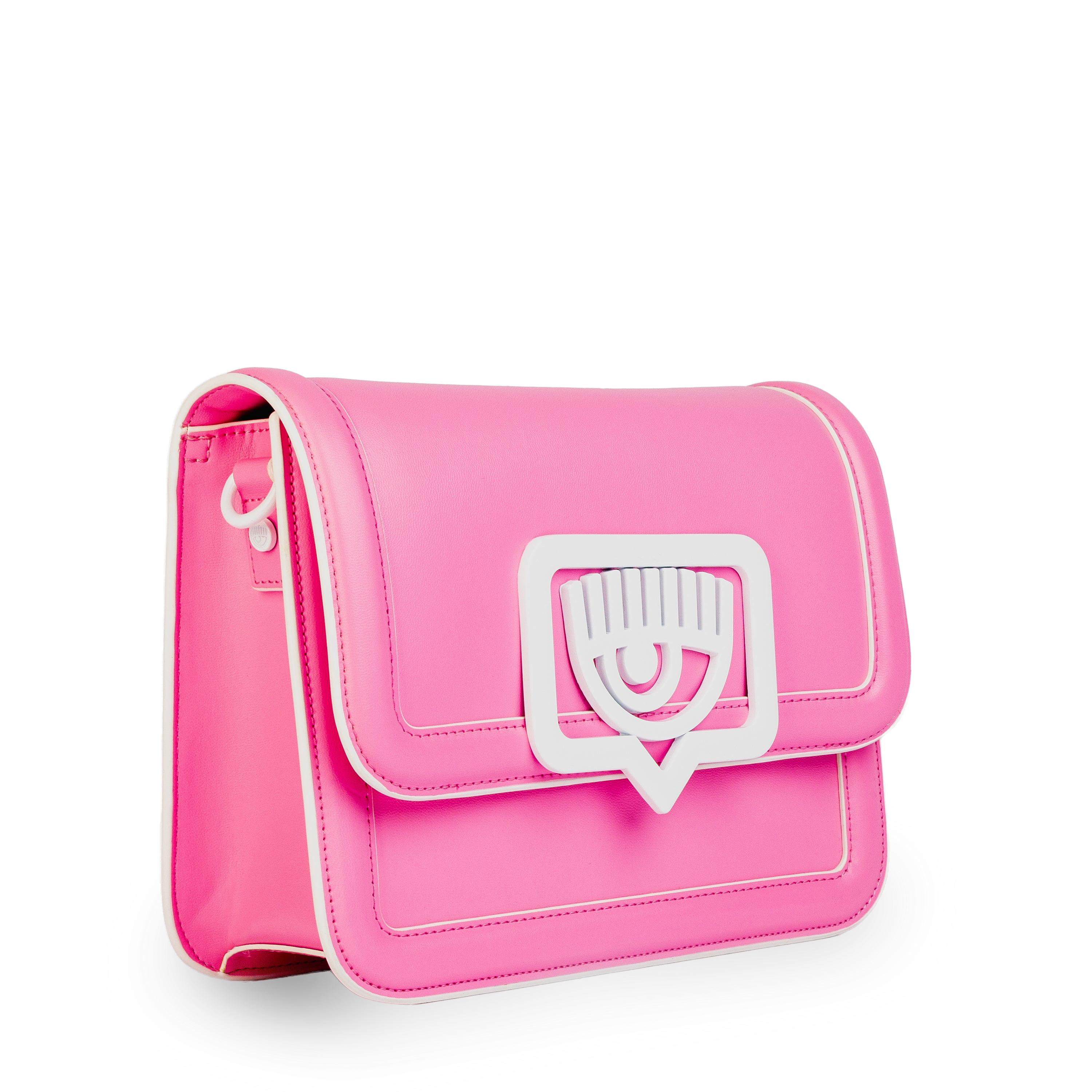 Cartera Rosada Chiara Ferragni Eyelike Buckle Sketch 01