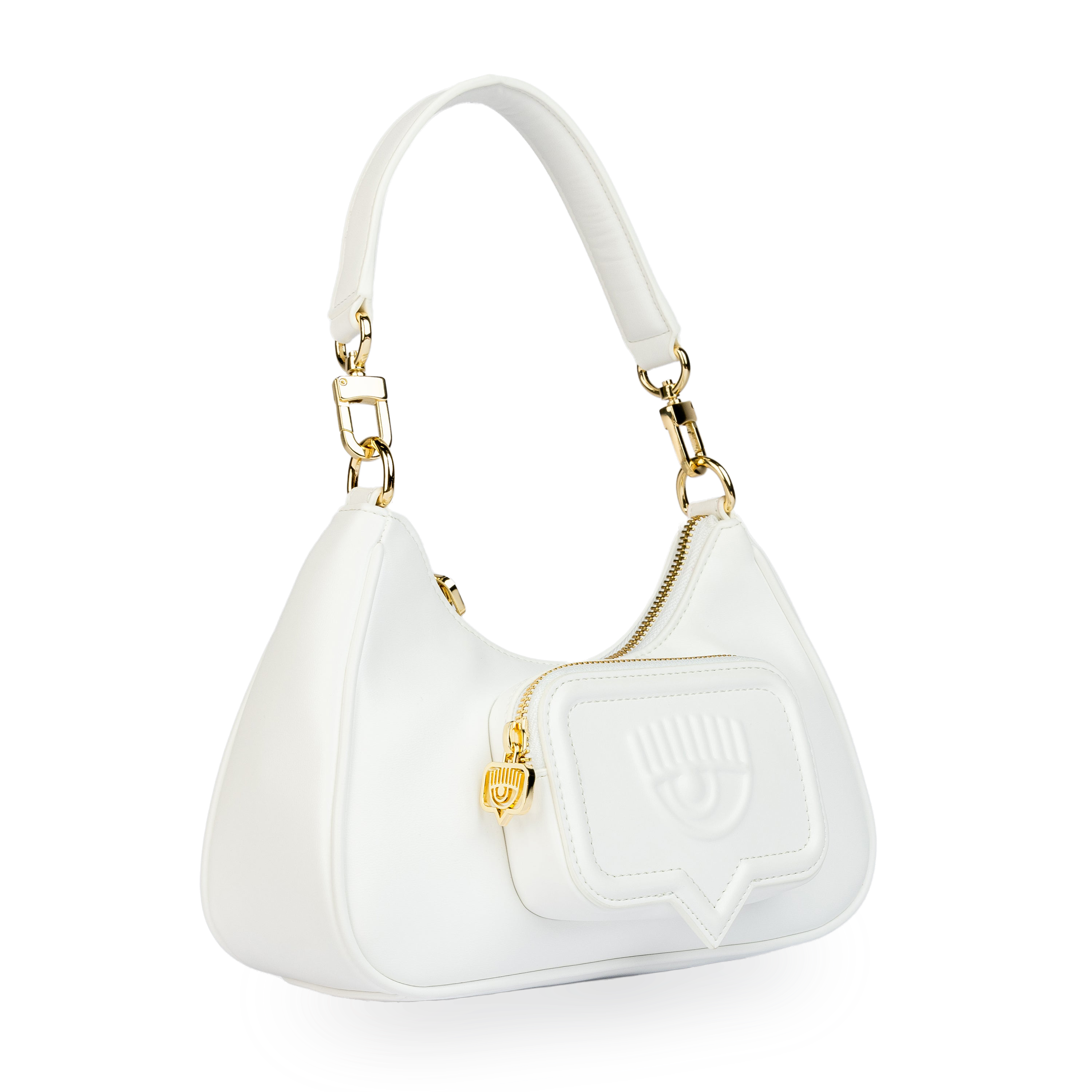 Cartera Blanca Chiara Ferragni Eyelike Pocket