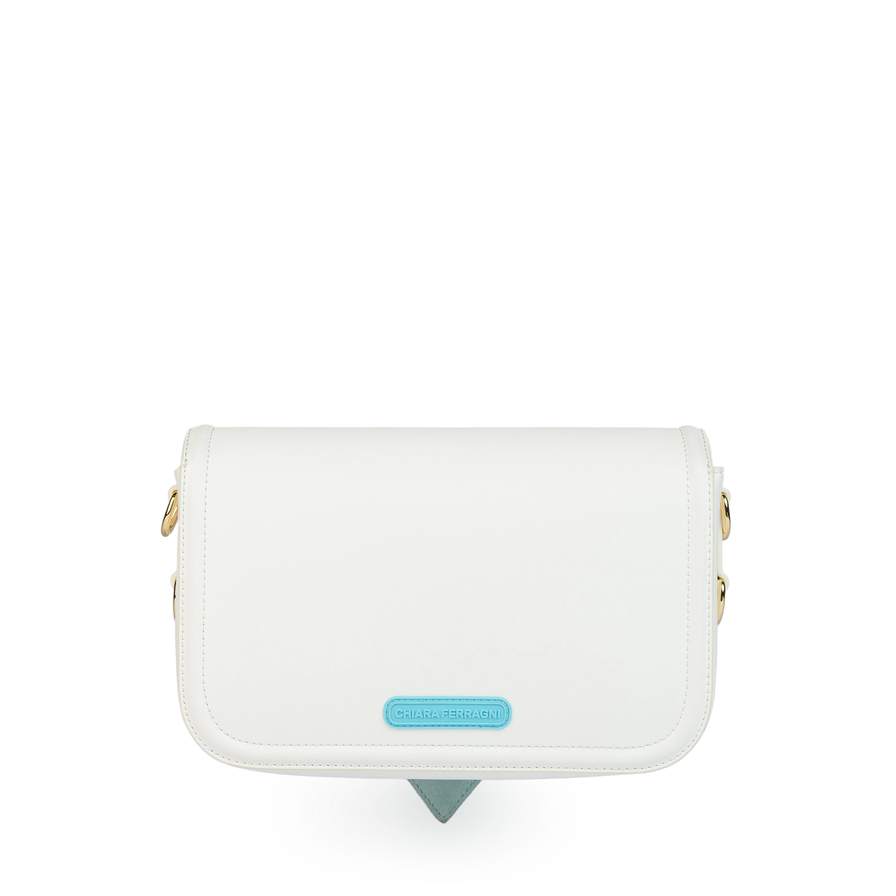 Cartera Blanca Chiara Ferragni Eyelike Bags Sketch 01 Medium
