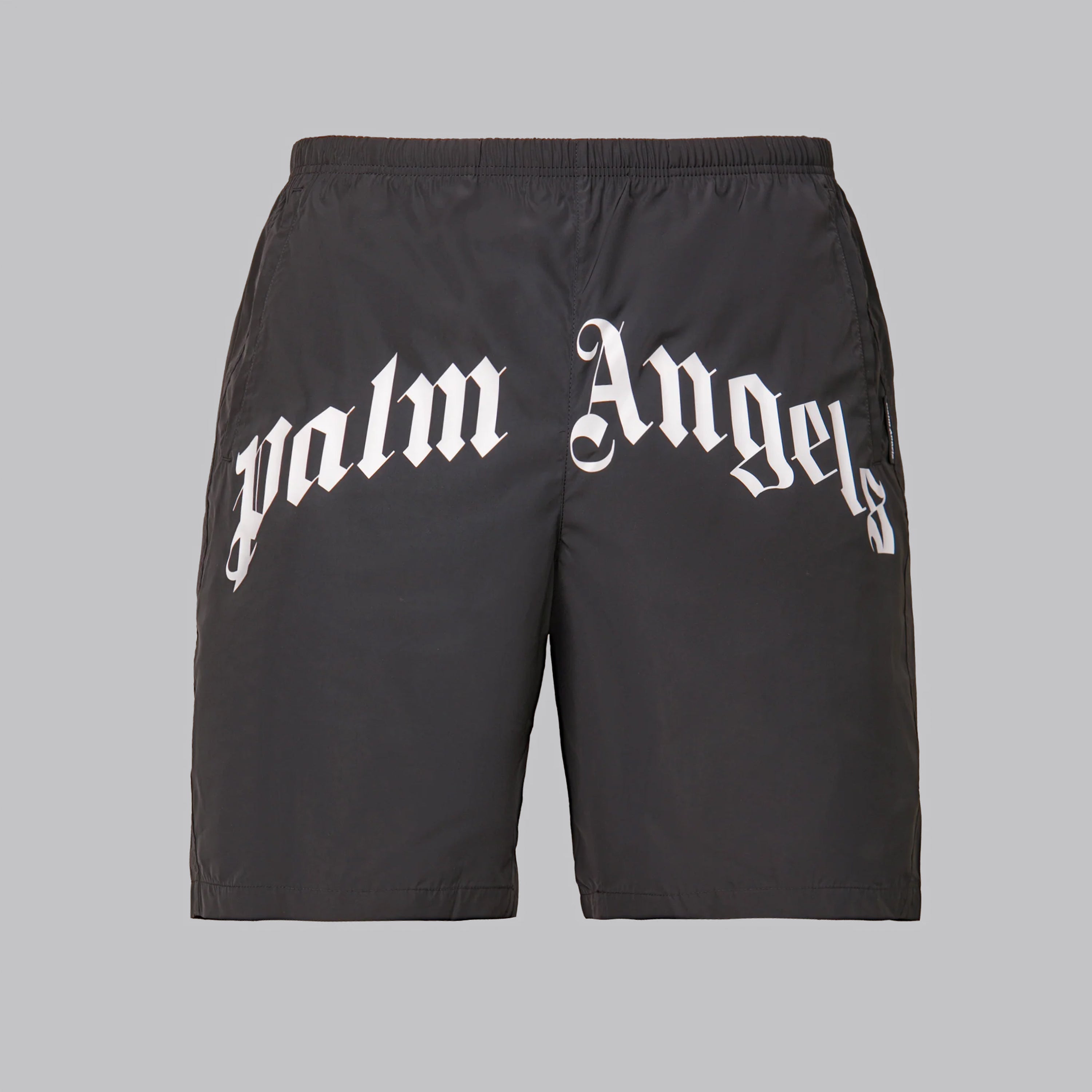 Pantaloneta Negro Palm Angels Logo