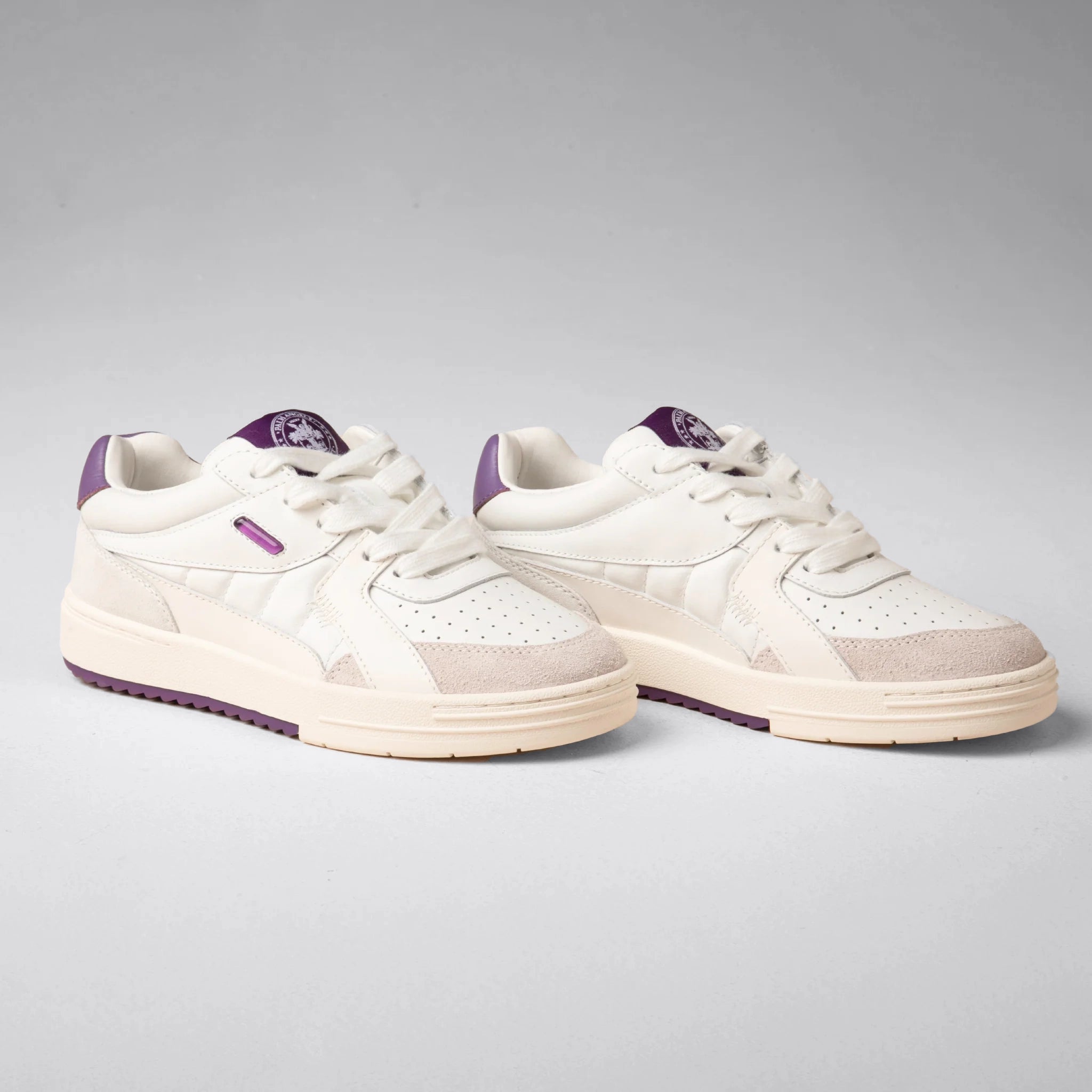 Sneakers Blanco Morado Palm Angels University