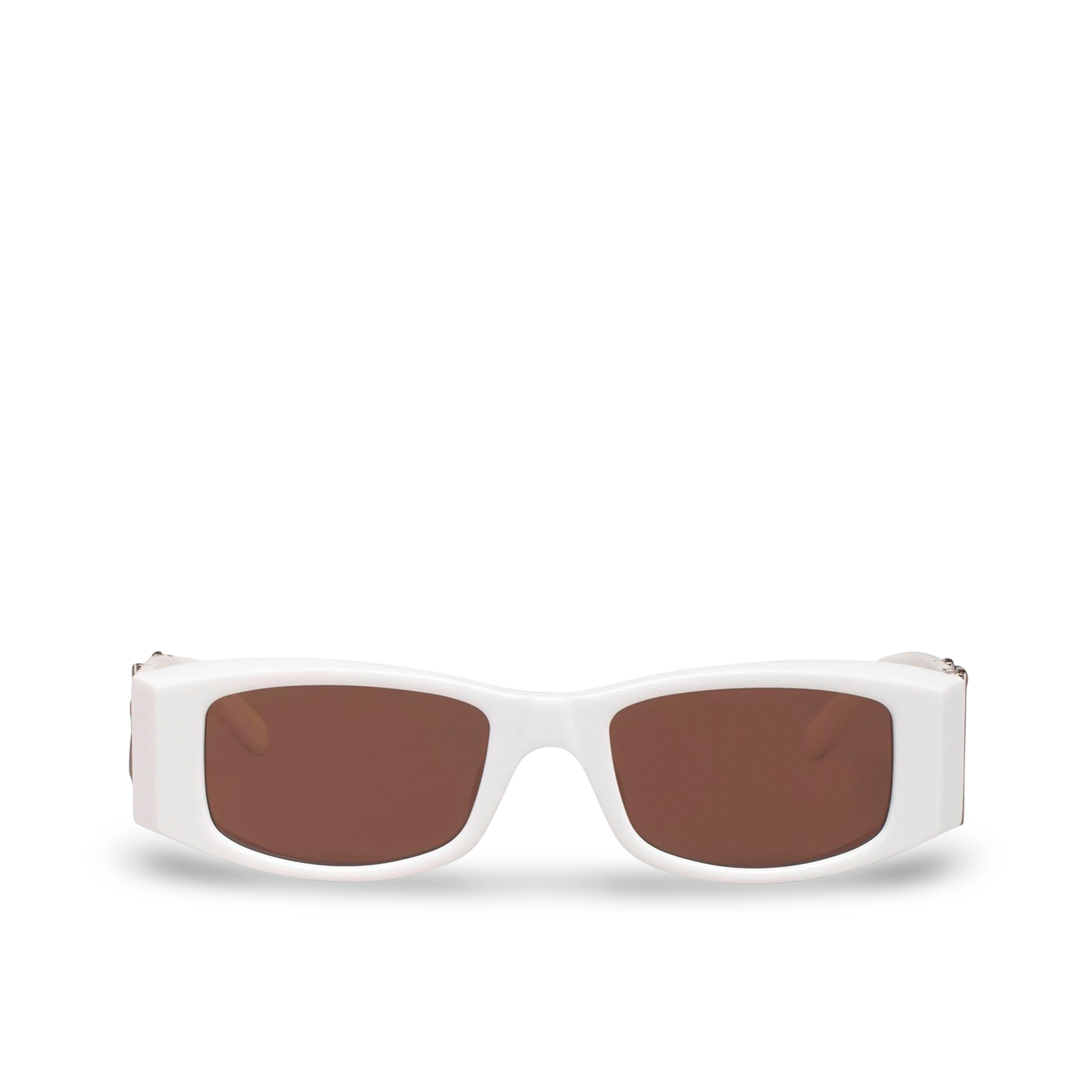 Gafas de Sol Blanco Marron Palm Angels "Angel"