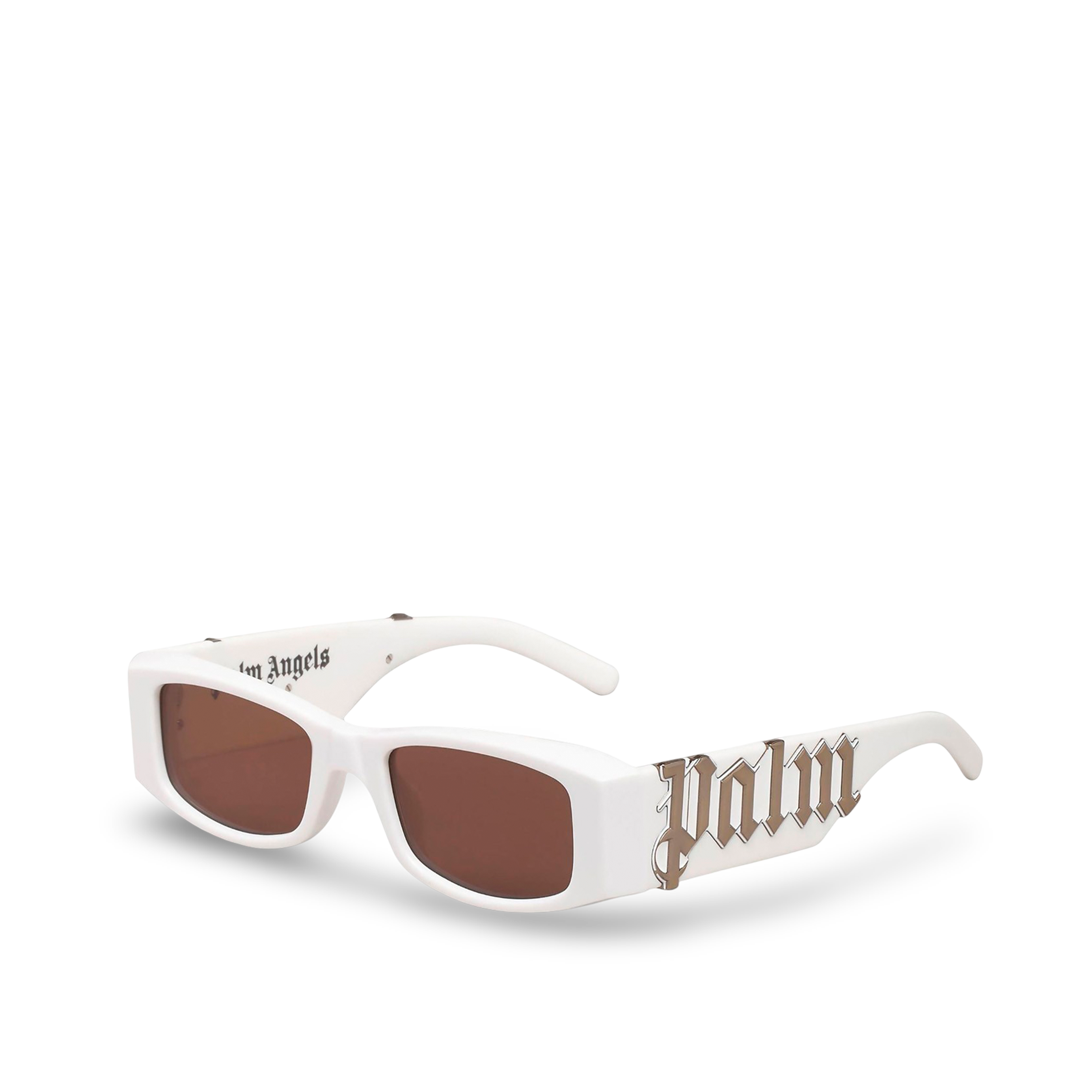 Gafas de Sol Blanco Marron Palm Angels "Angel"