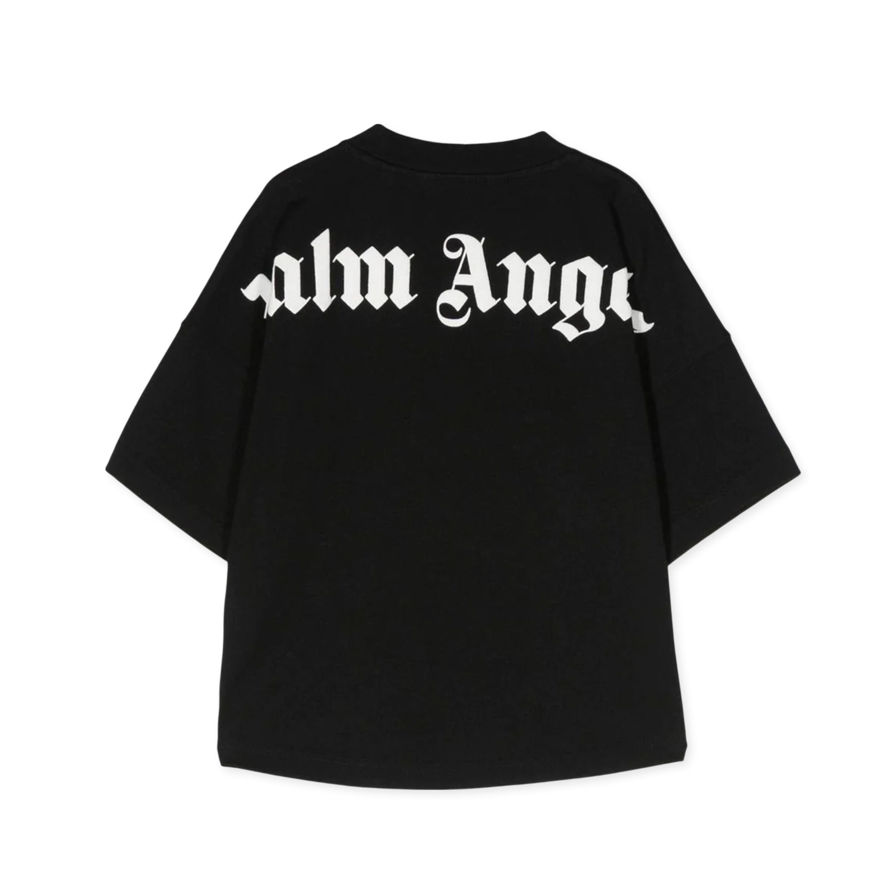 Camiseta Negra Palm Angels Kids Classic Overlogo
