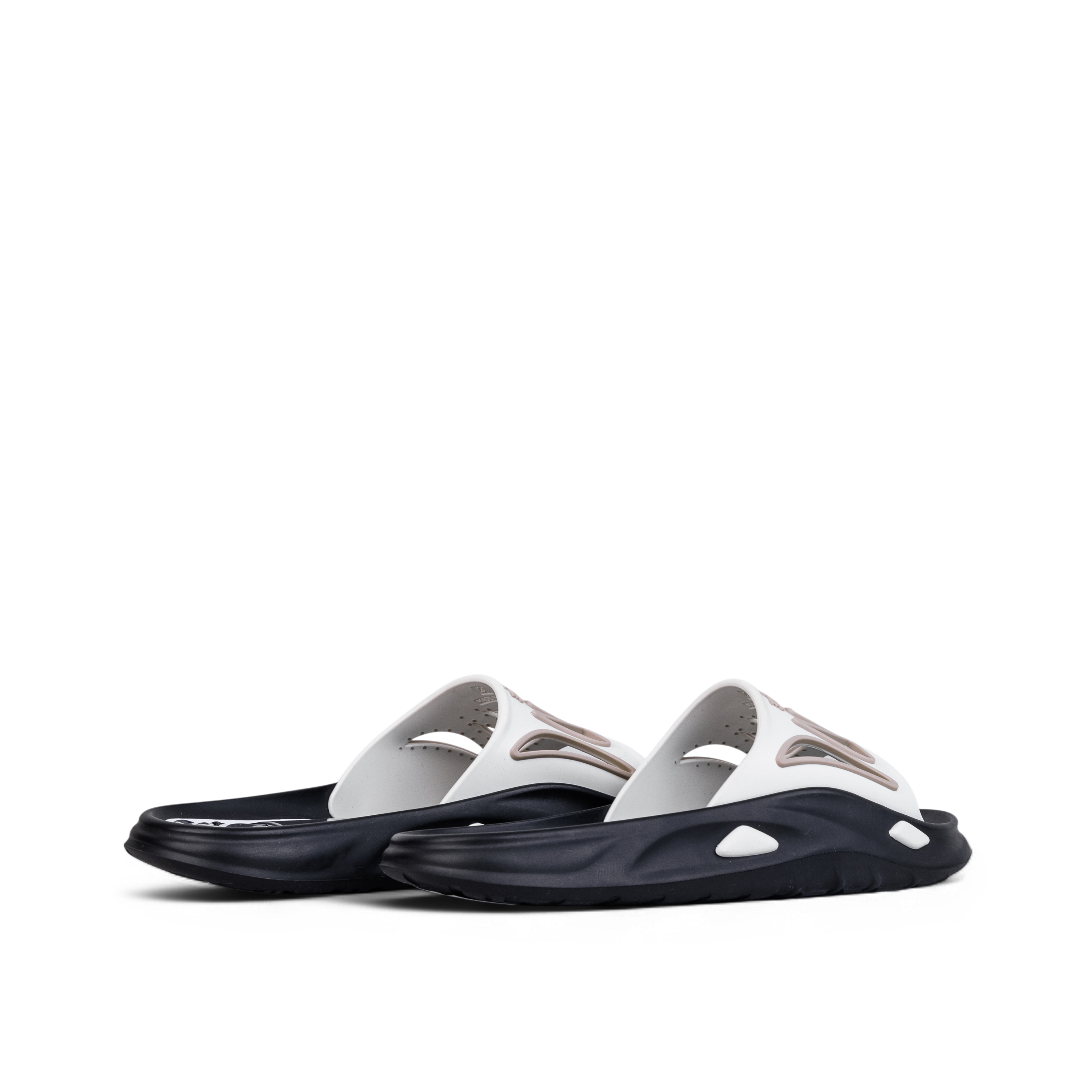 Sandalias Negras Palm Angels Blanco Modular