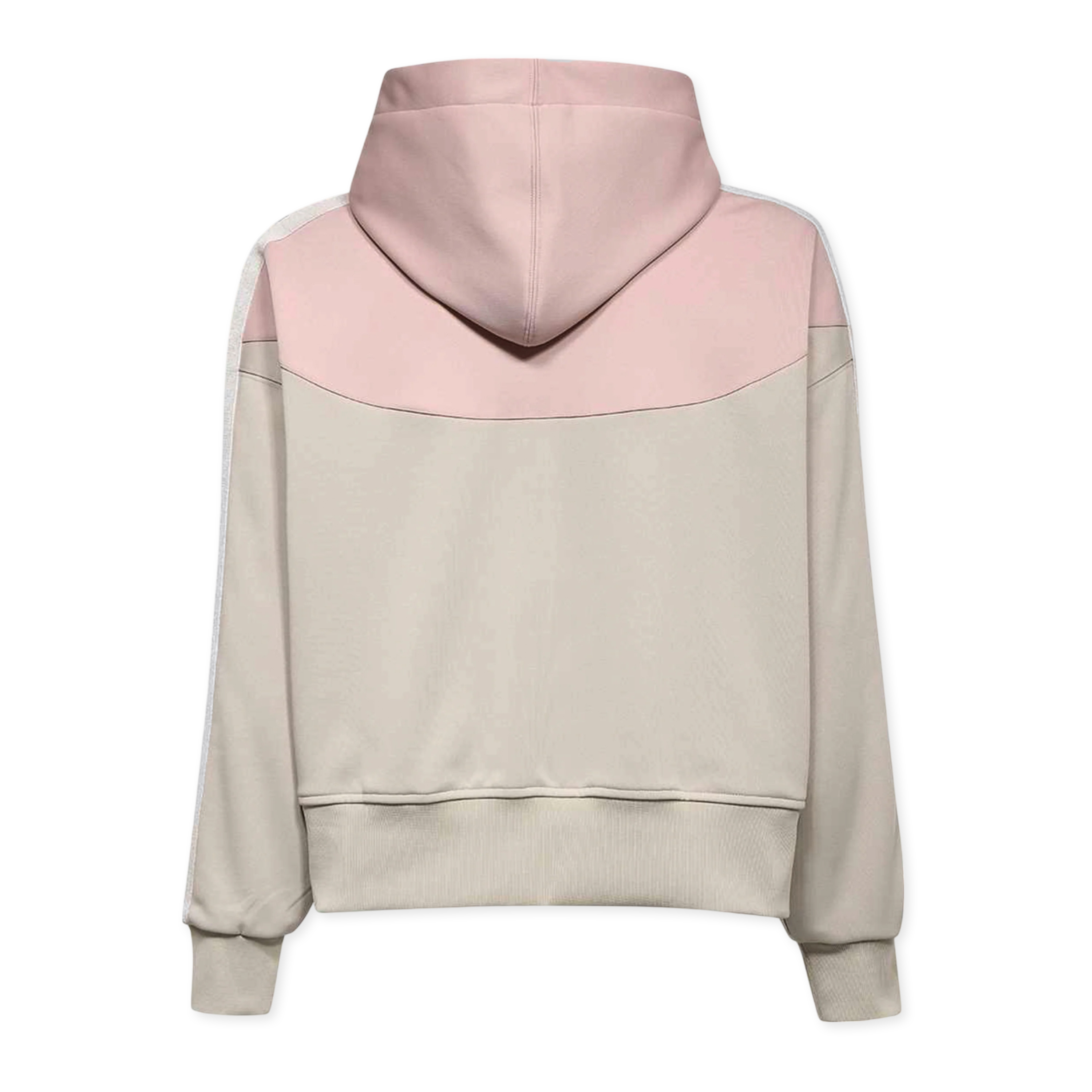 Chaqueta Beige Rose Dust Palm Angels Logo