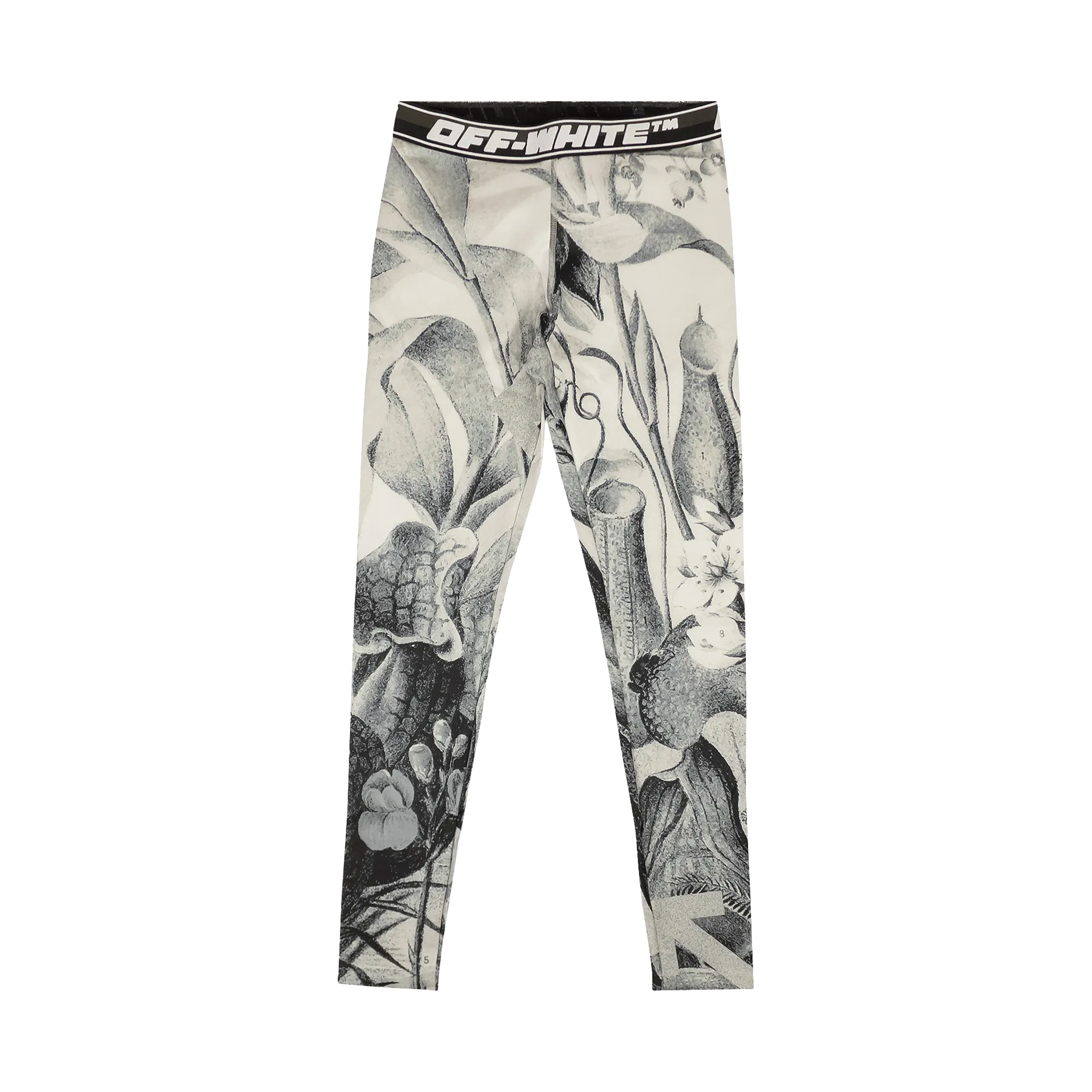 Legging Grey Off-White Athle Botanical