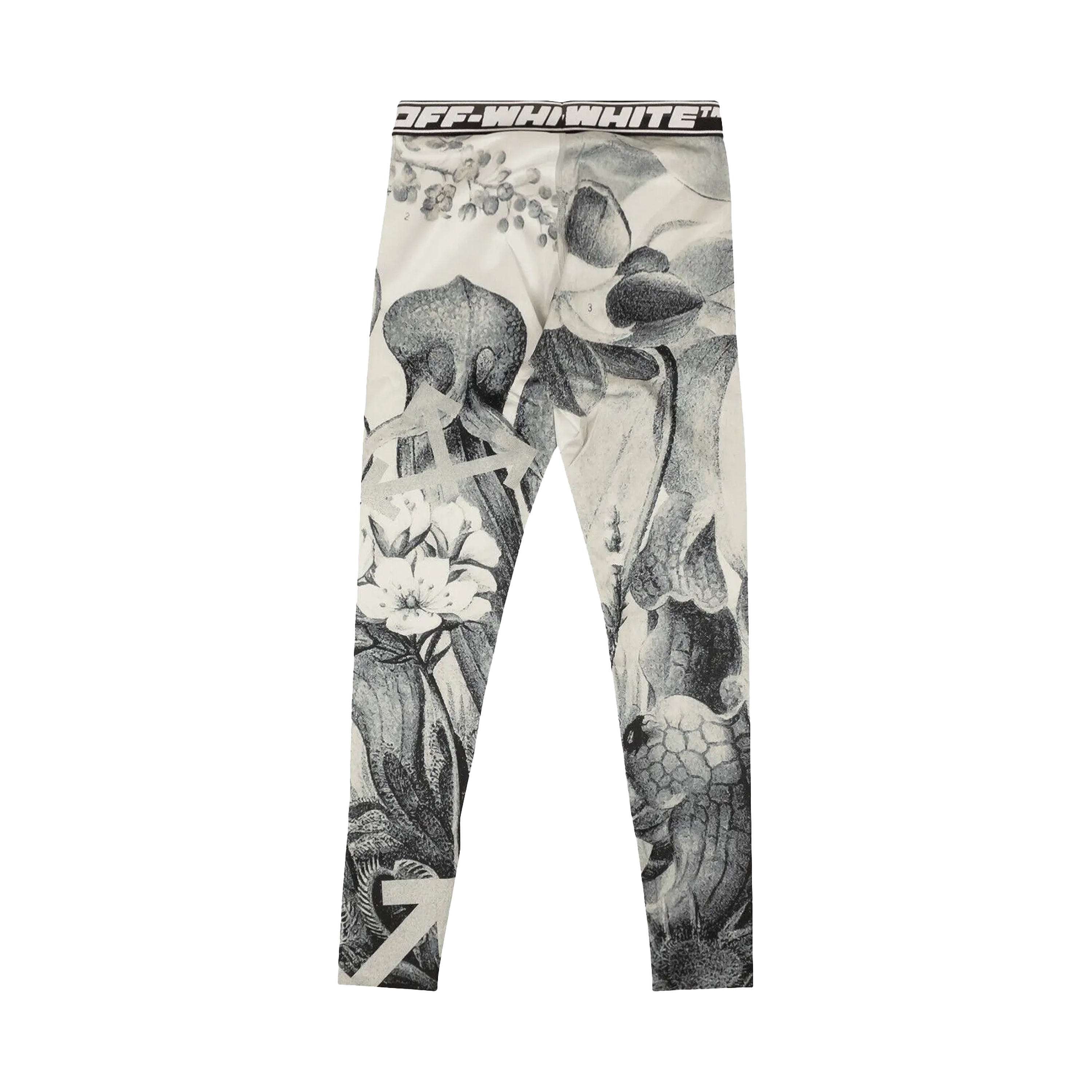 Legging Grey Off-White Athle Botanical