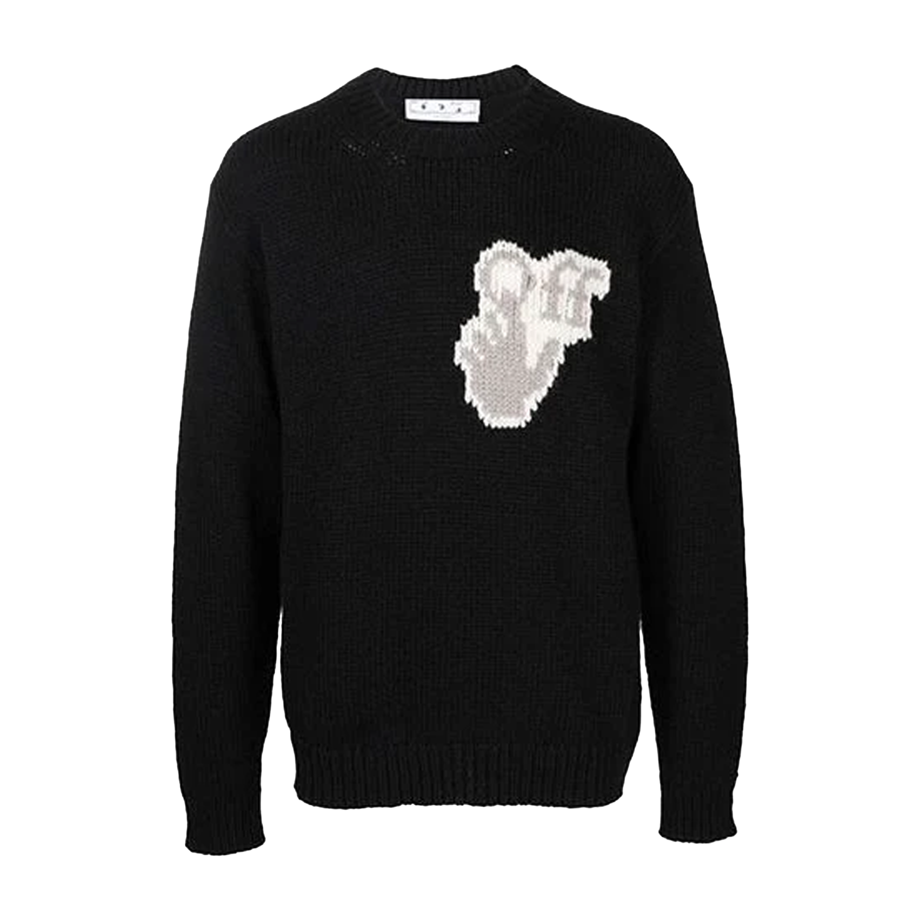 Buzo Negro Off-White Hand Off Chunky