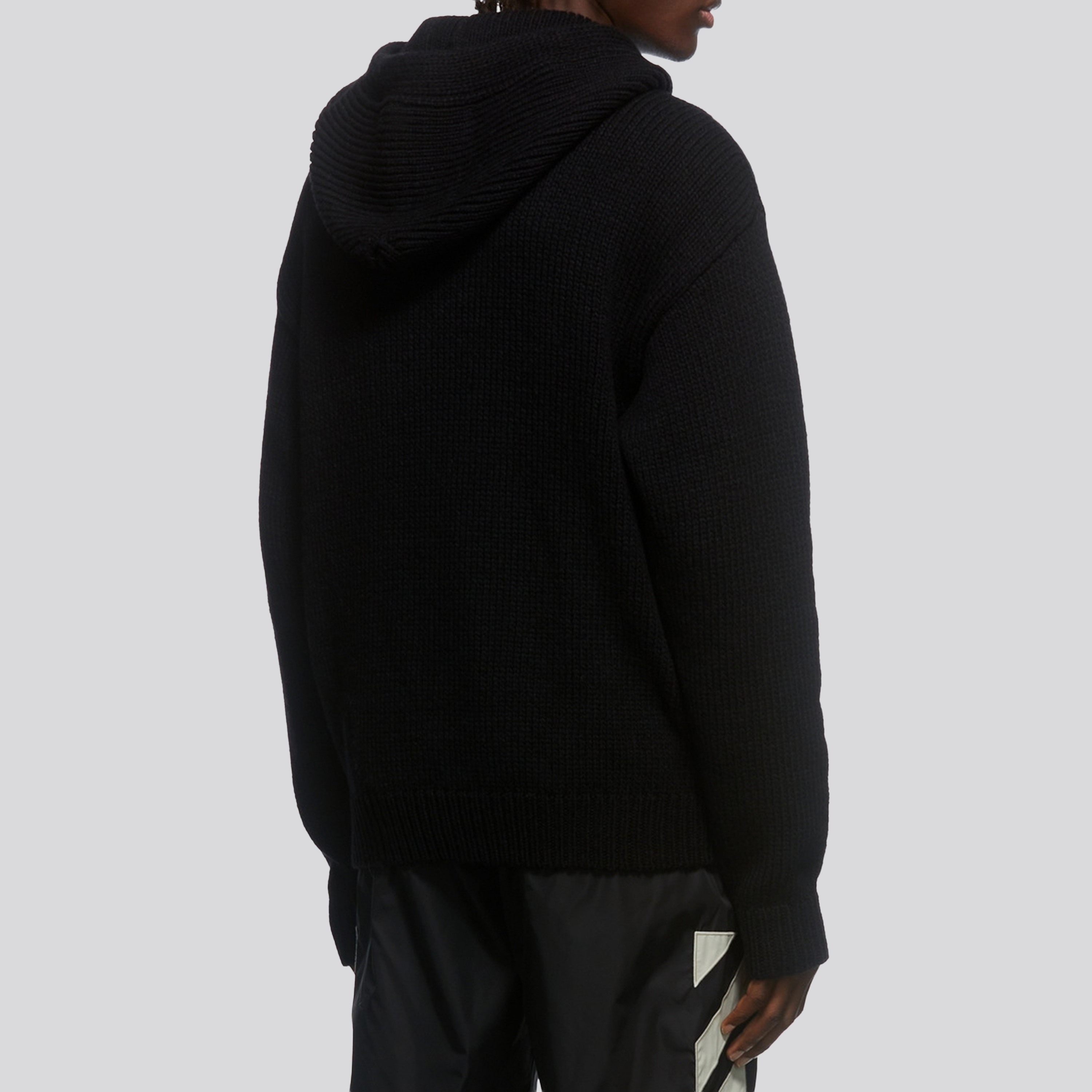 Buzo Negro Off-White Hand Off Chunky