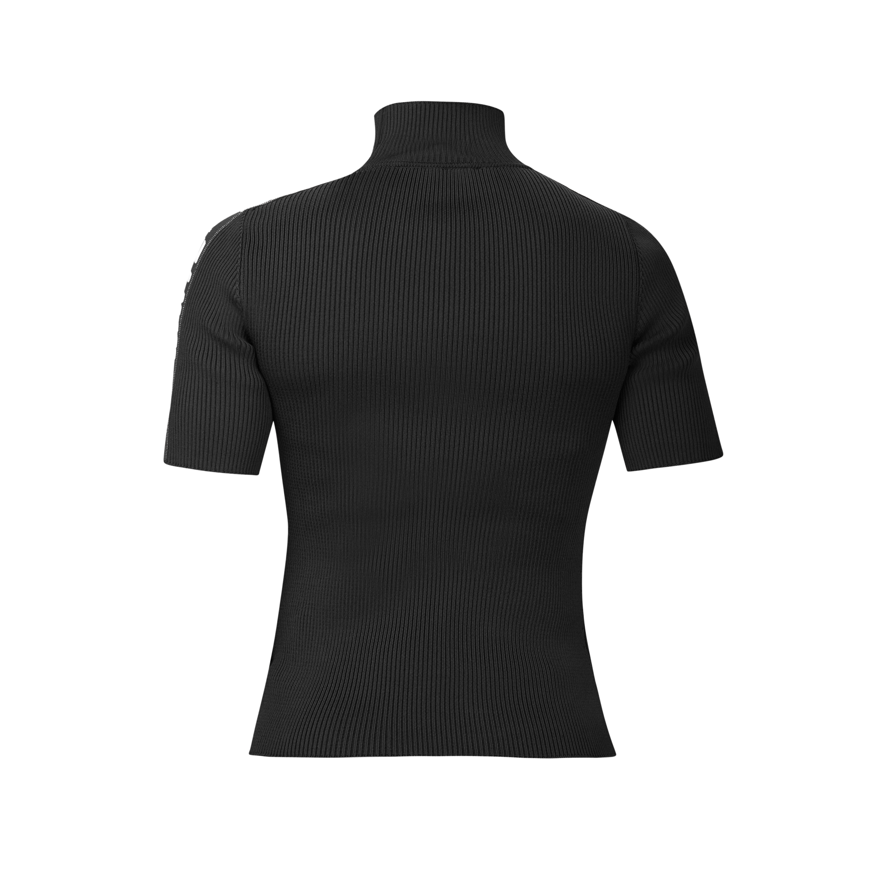 Camiseta Negra Off-White Logo Banda Lateral