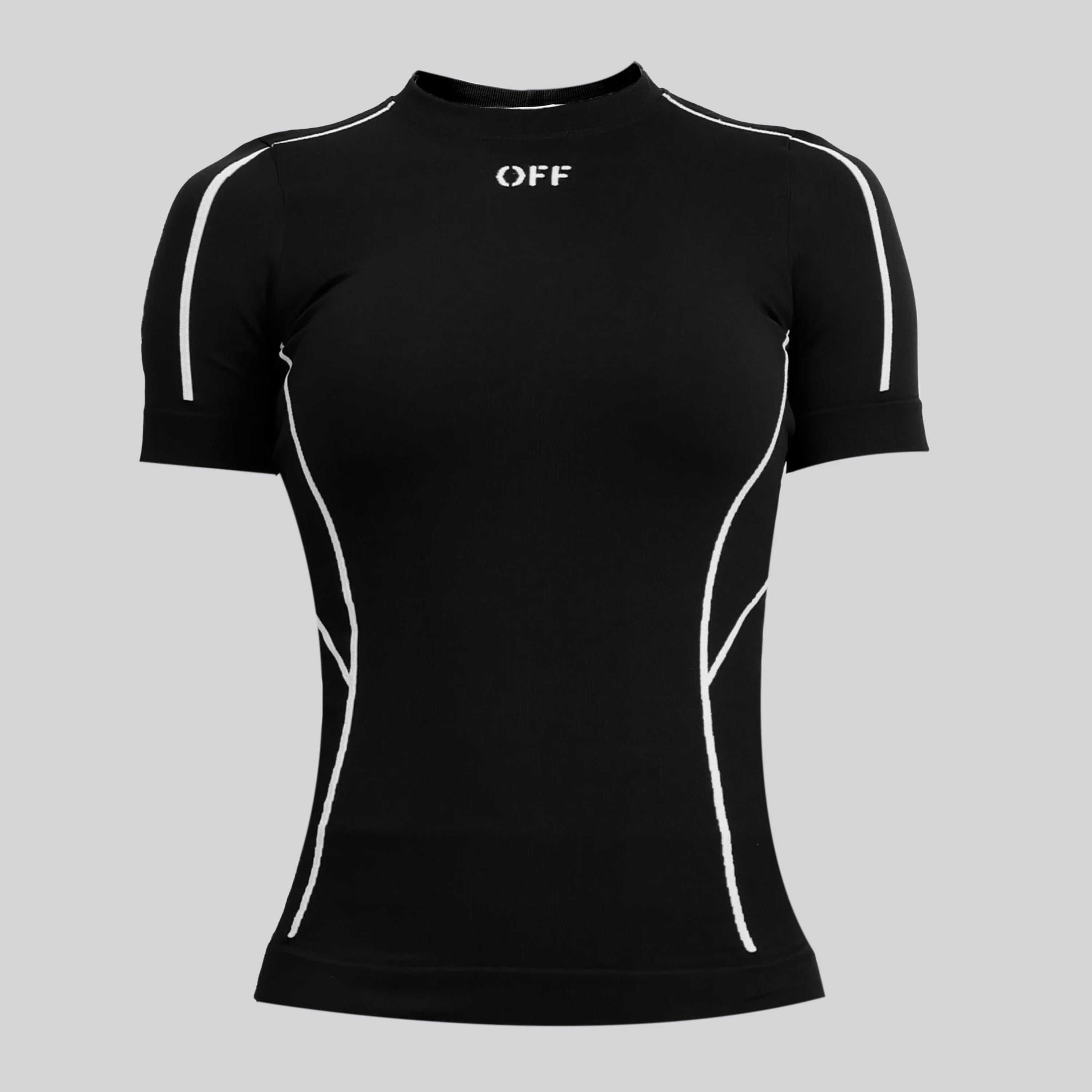 Camiseta Negra Off-White Athlete