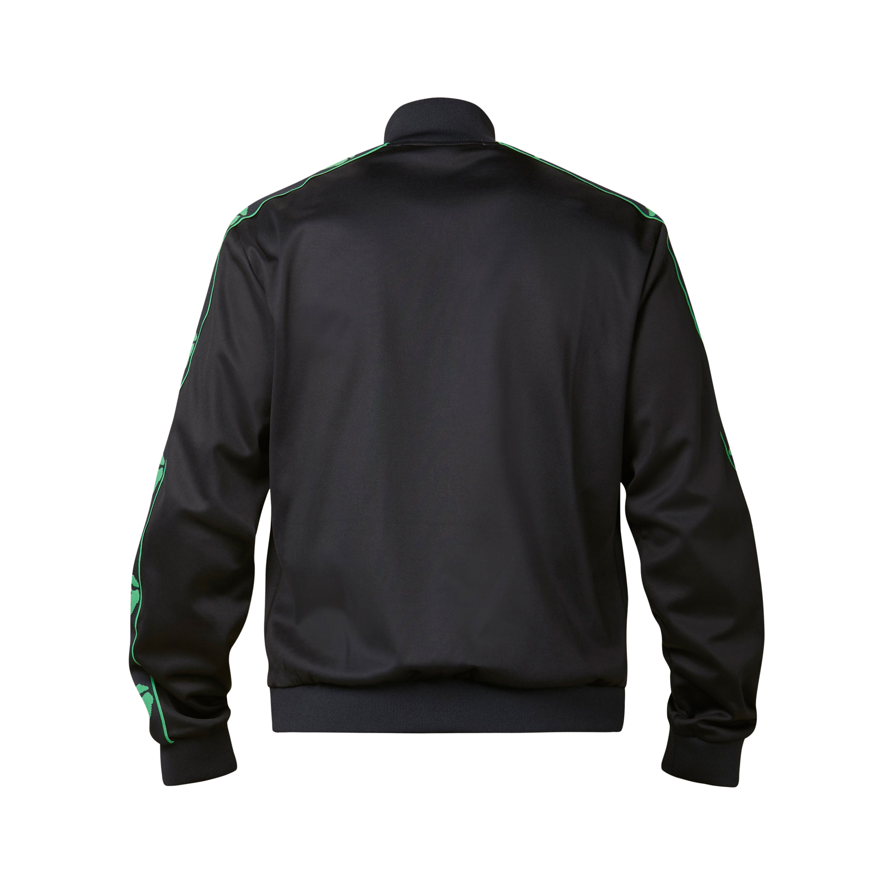Chaqueta Negra con Banda Off-White