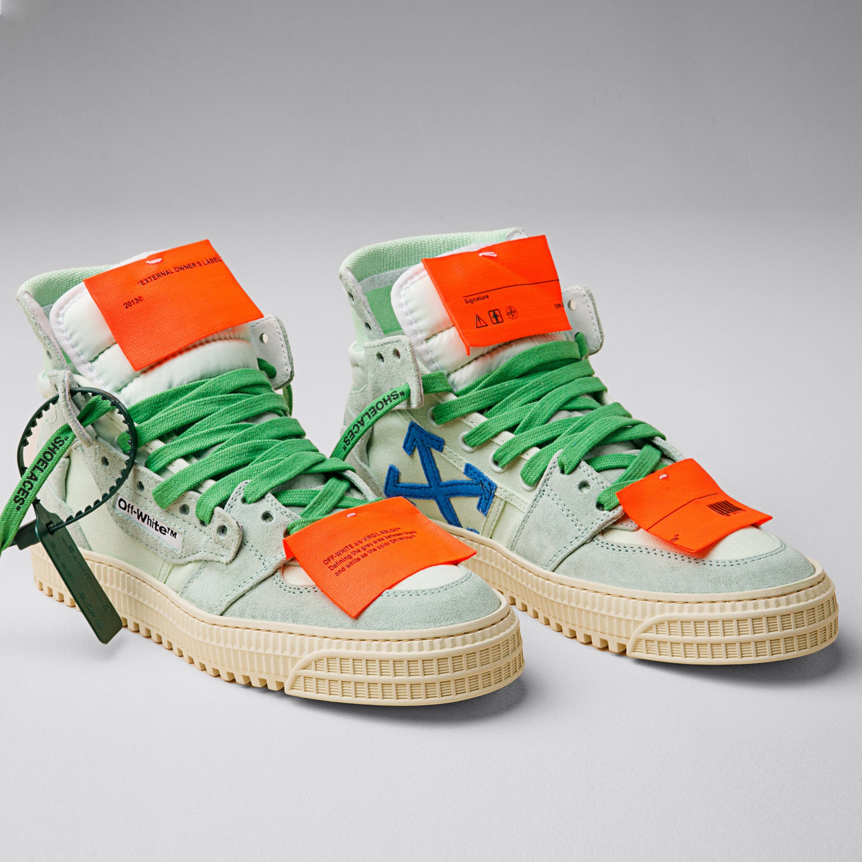 Sneakers High Top Verde Off-White Off Court 3.0