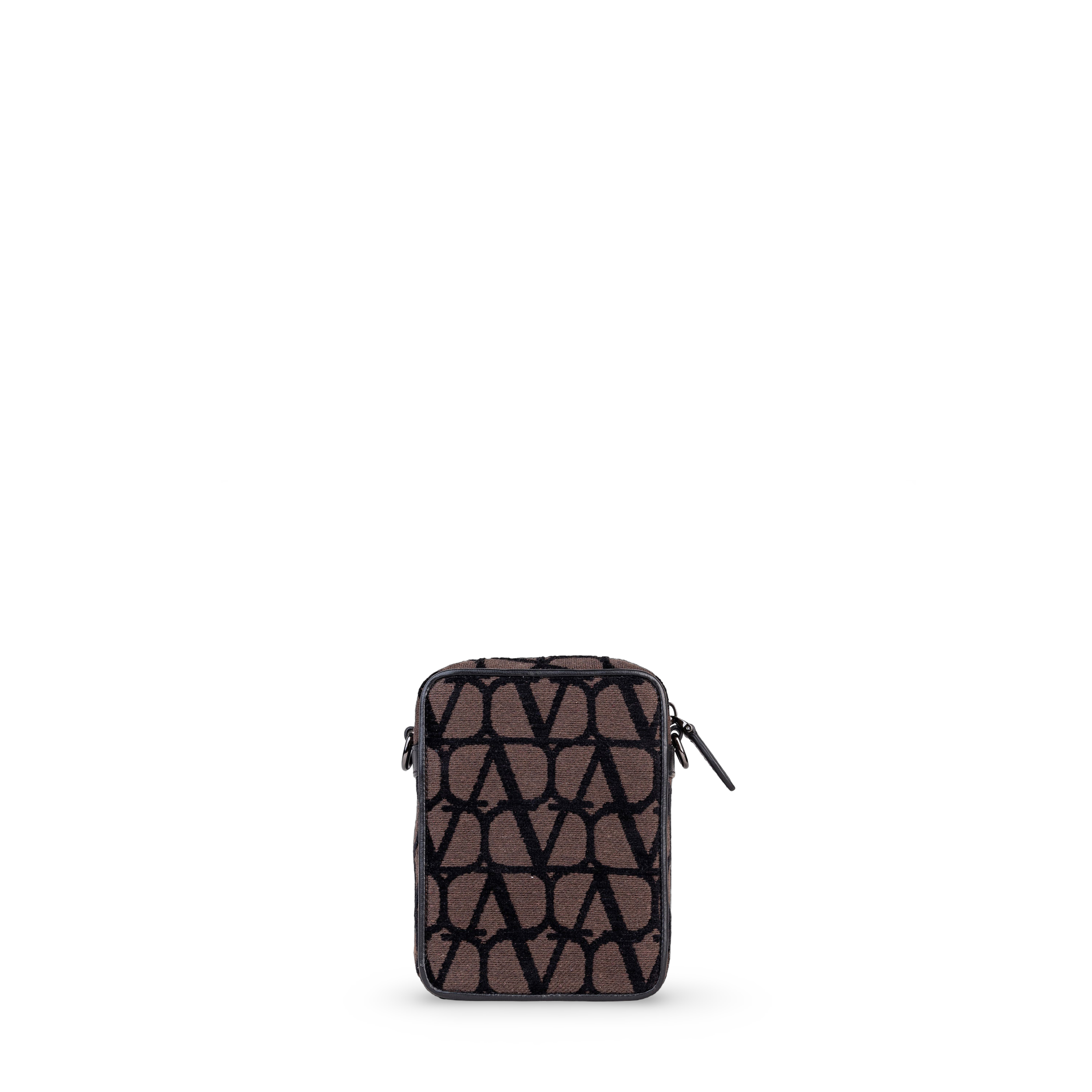 Bolso Café Valentino Negro Vlogo Loco Toile