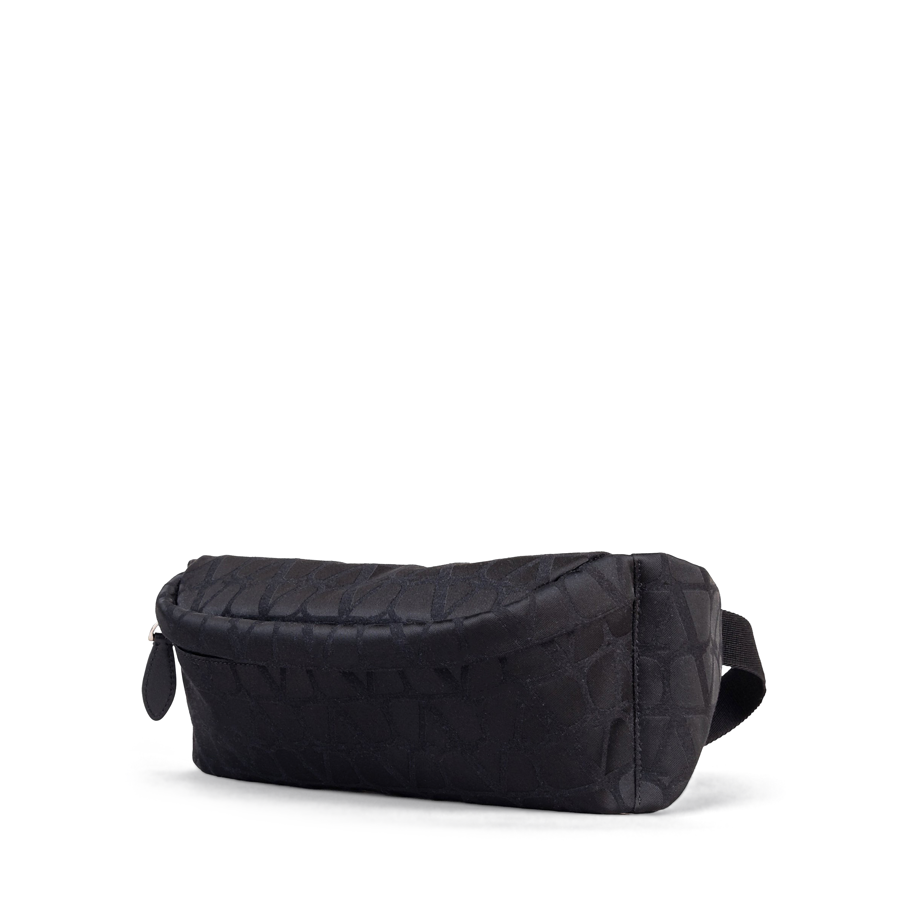 Riñonera Negra Valentino Vlogo Monogram Iconographe