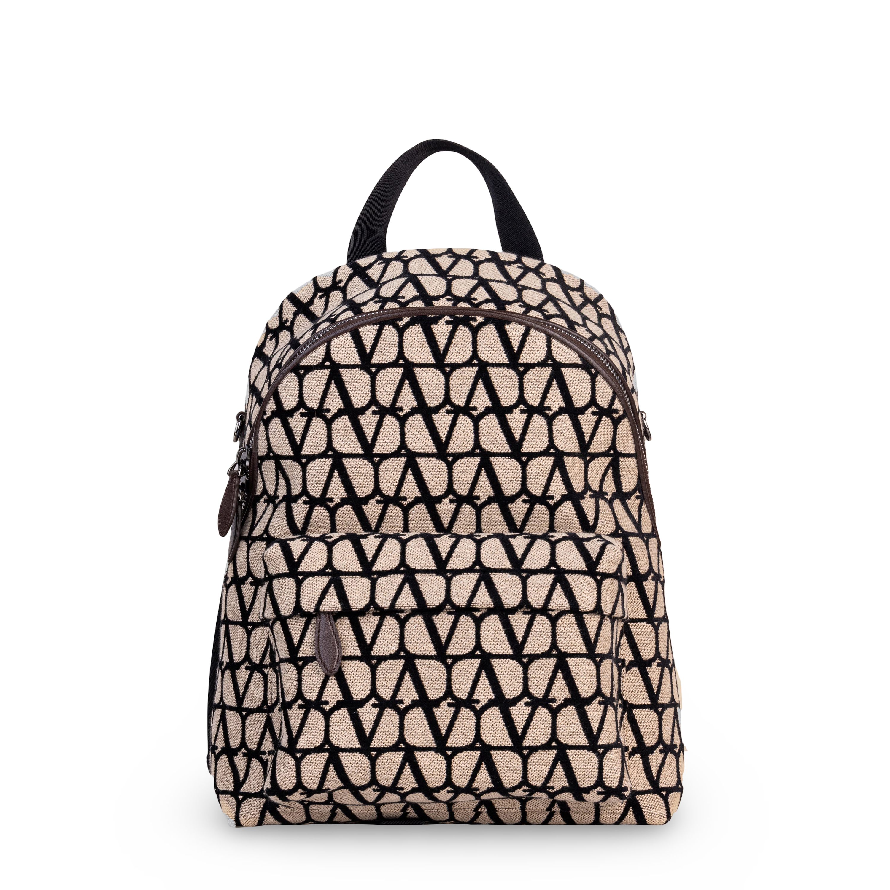 Morral Beige Negro Valentino Vlogo
