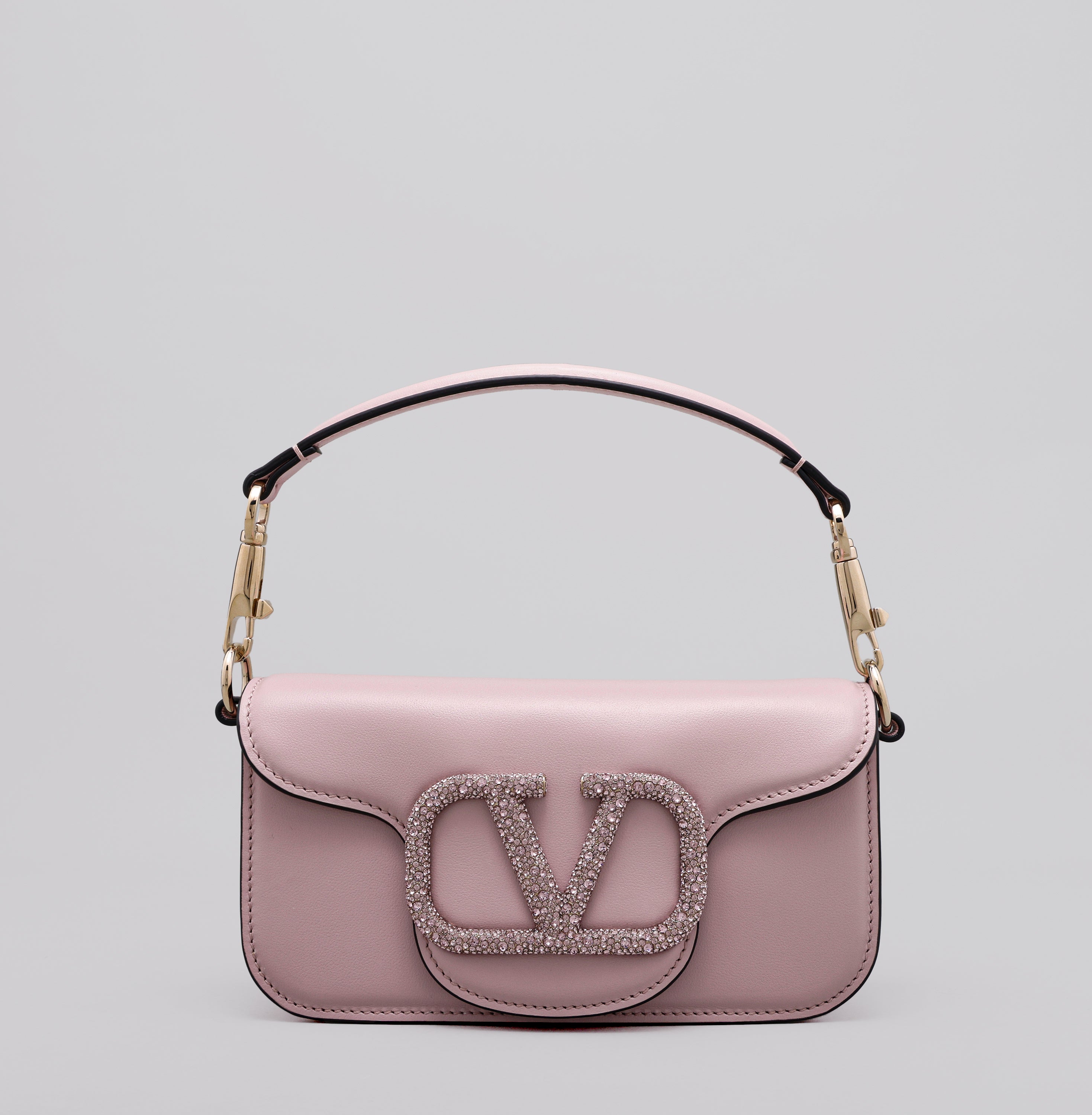 Cartera Lila Valentino Vlogo Crystal