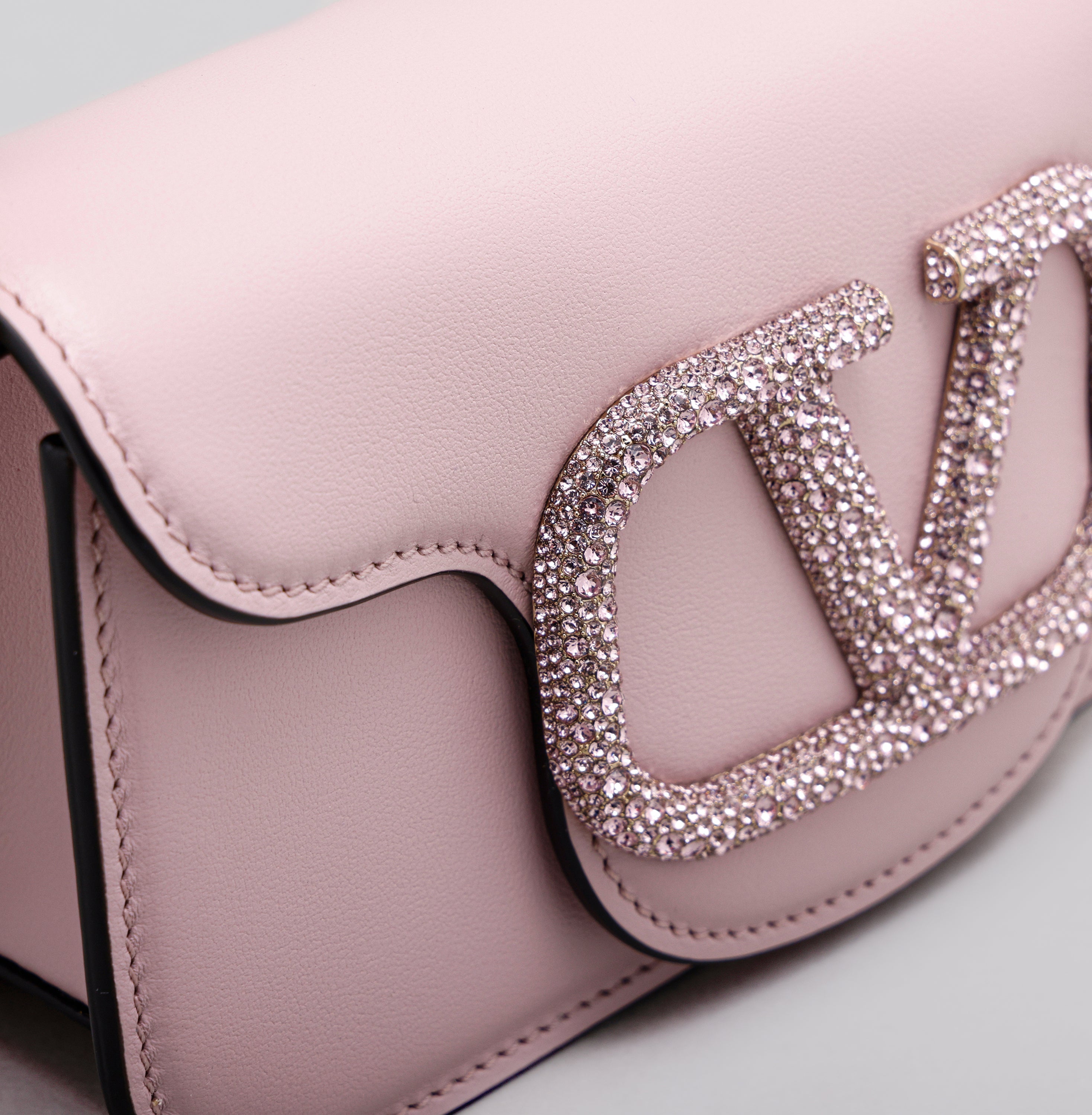 Cartera Lila Valentino Vlogo Crystal
