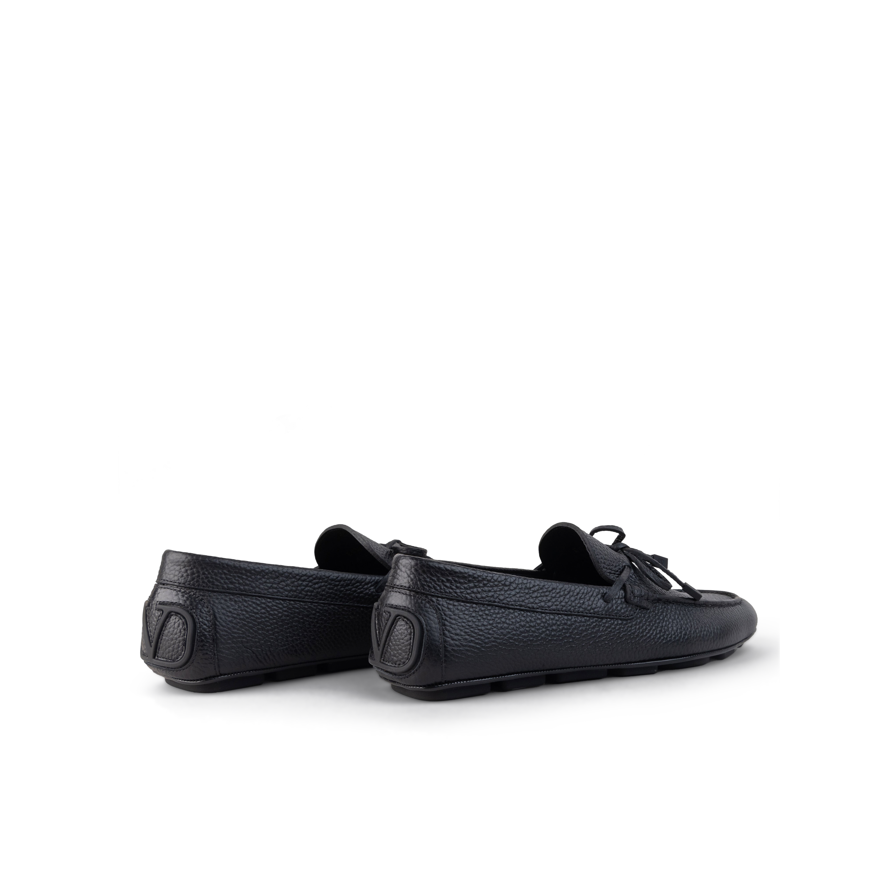 Mocasines Negro Valentino Lace