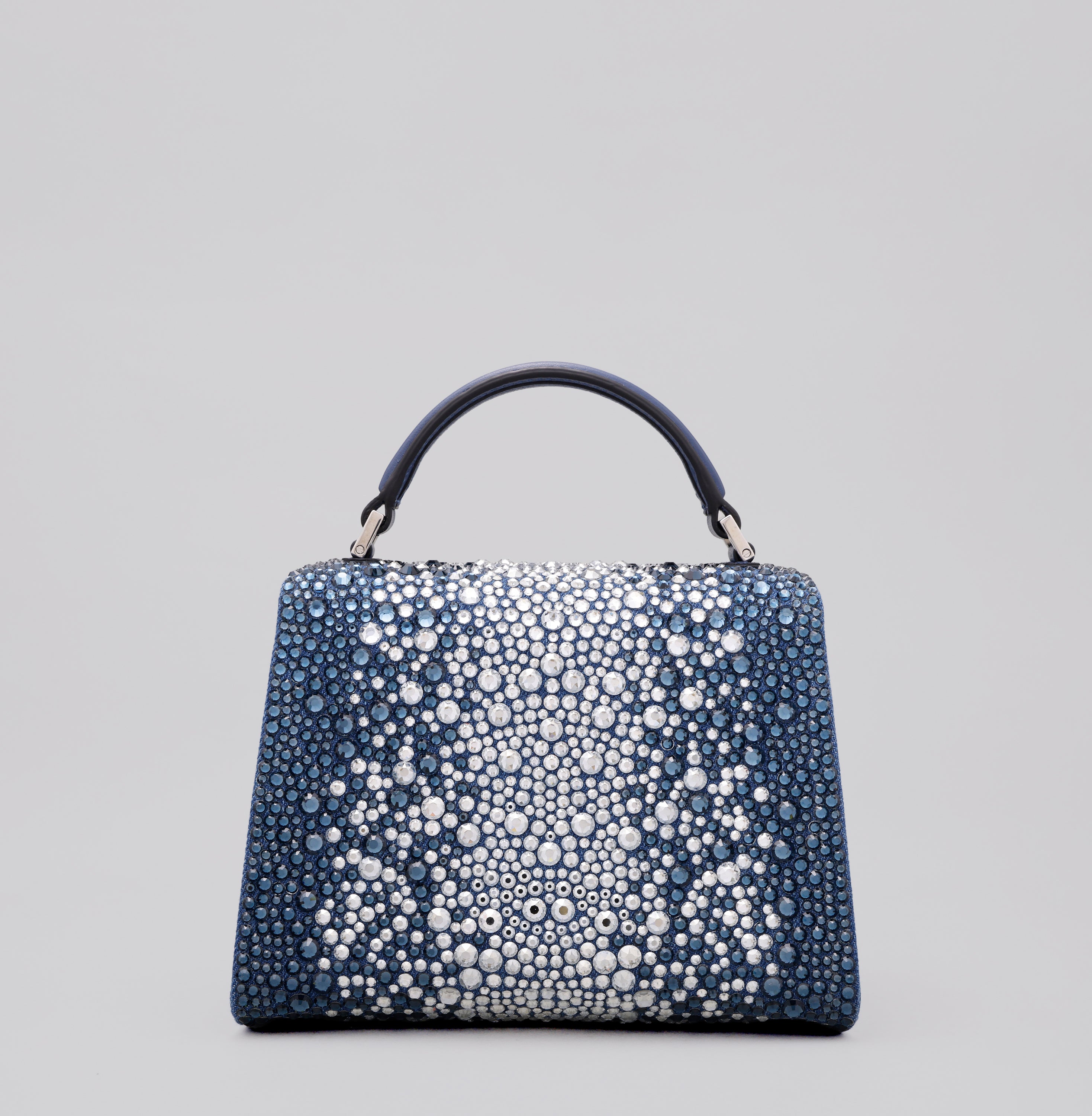 Cartera Azul Valentino Vsling Rhinestone