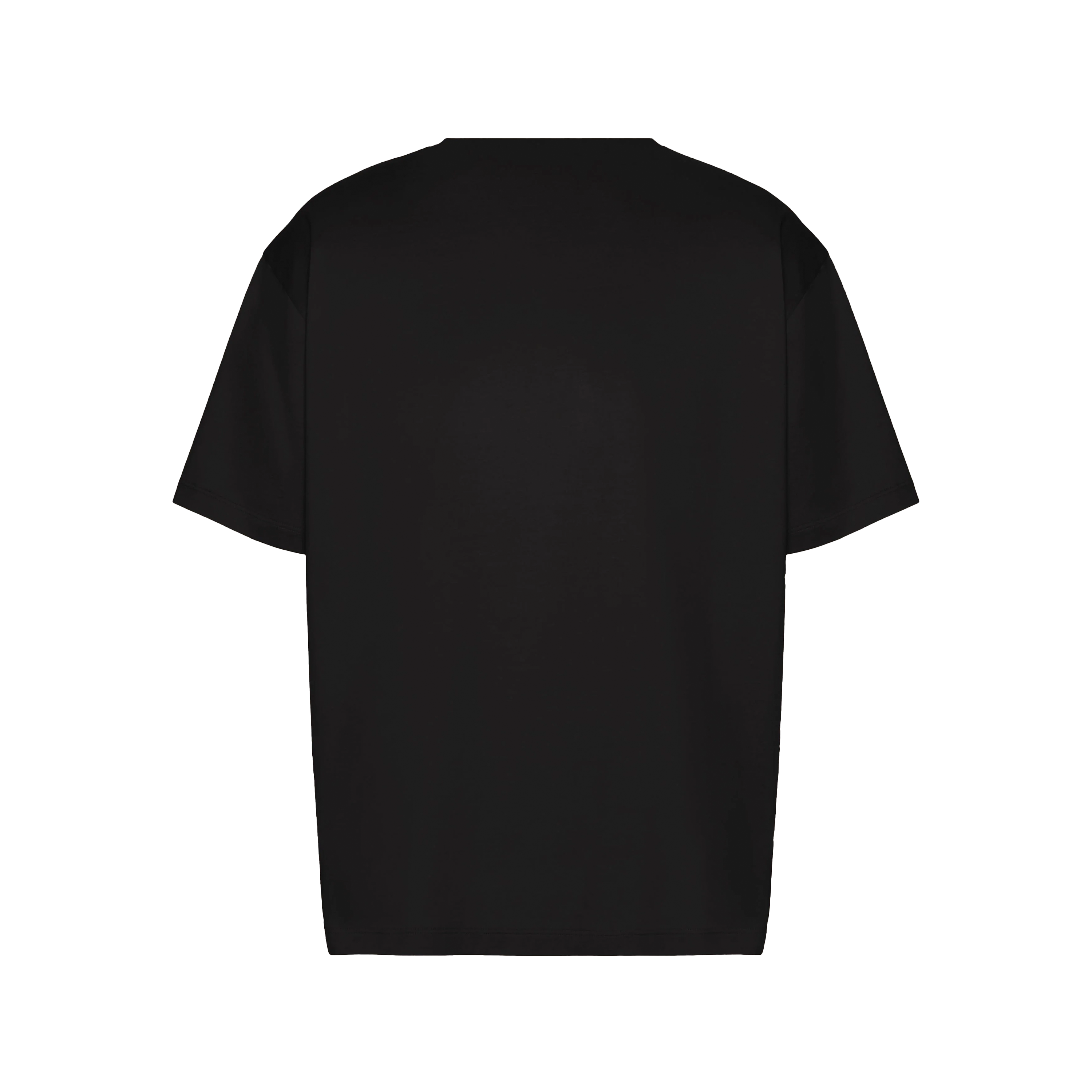 Camiseta Negra Valentino Tag Logo