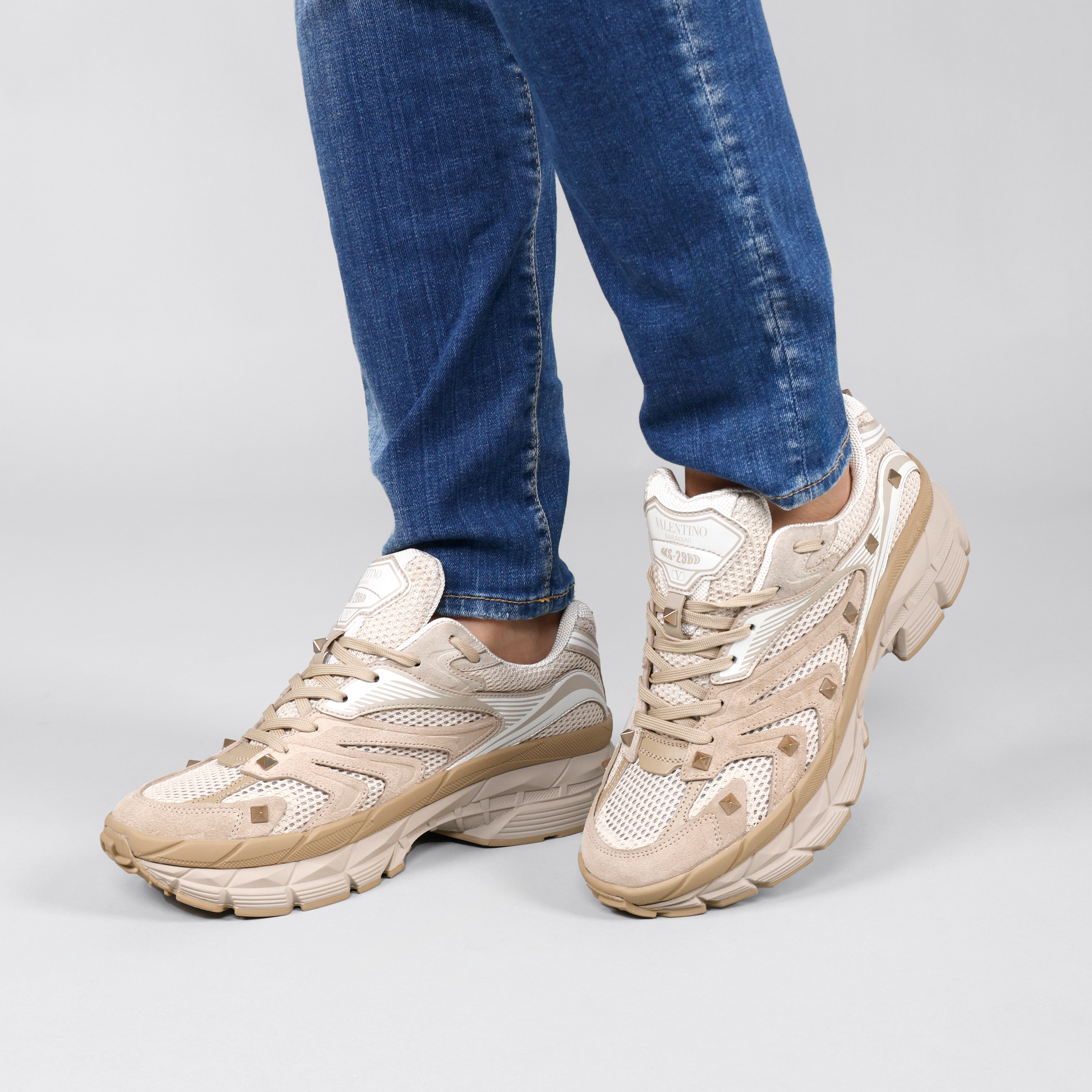 Sneakers Beige Beige Valentino Ms-2960