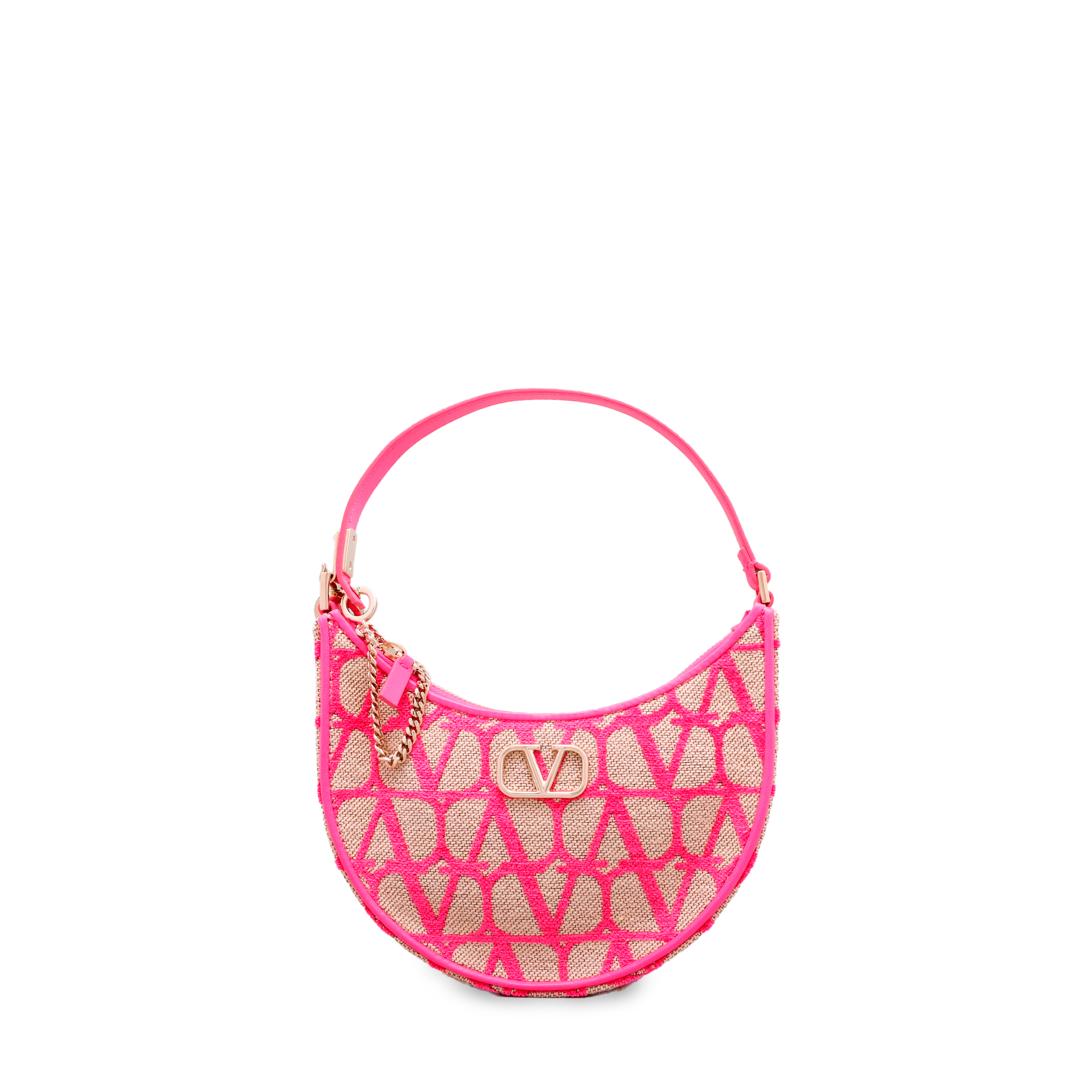 Cartera Rosada Valentino Vlogo Signature
