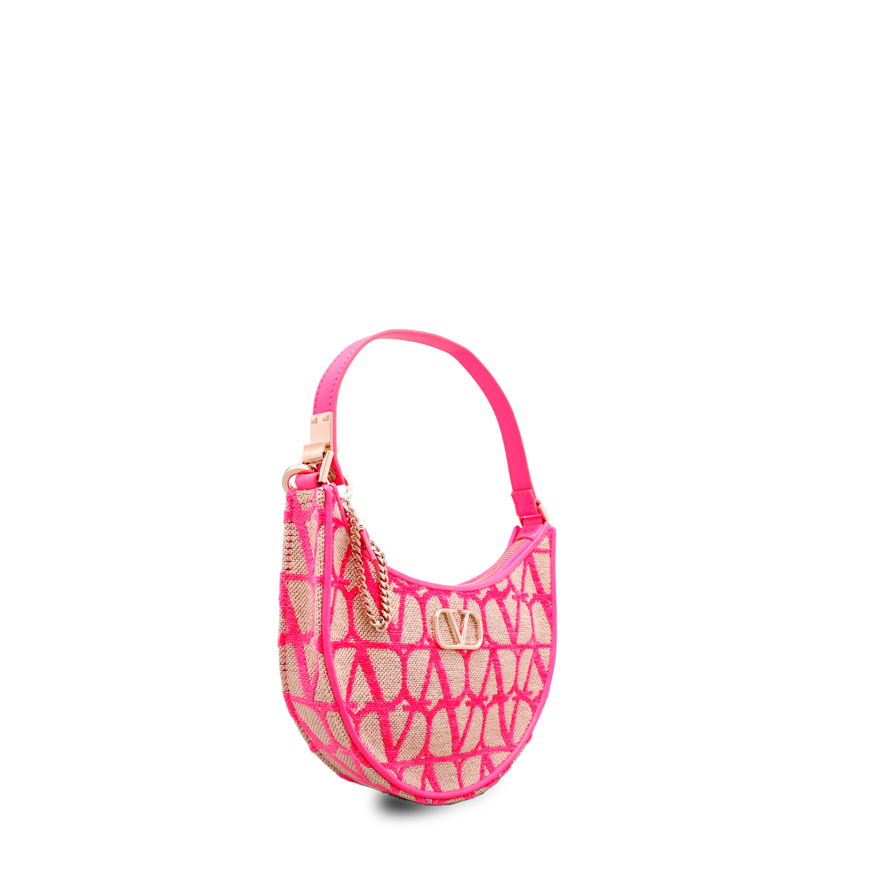 Cartera Rosada Valentino Vlogo Signature