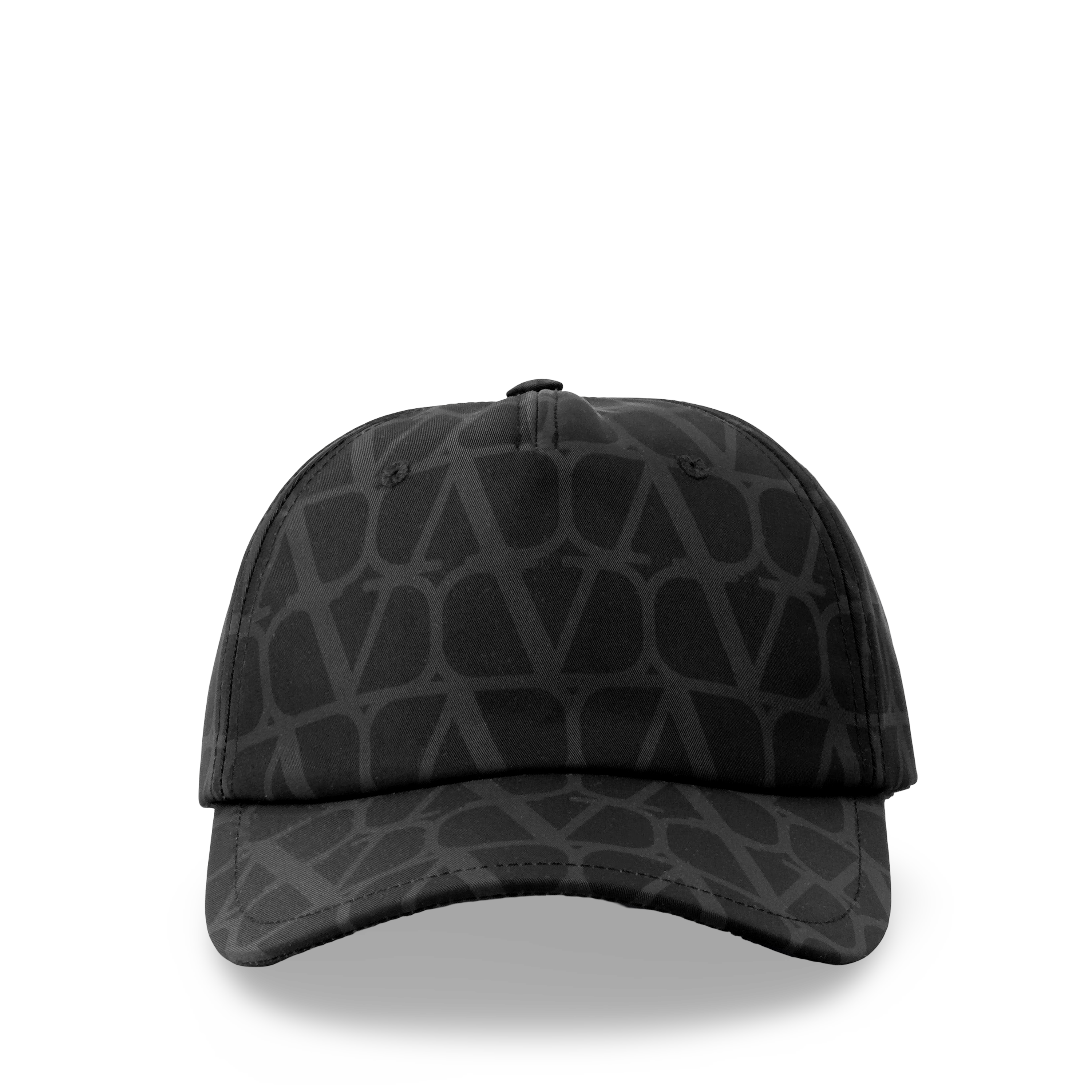 Gorra Negro Gris Valentino Vlogo Monogram