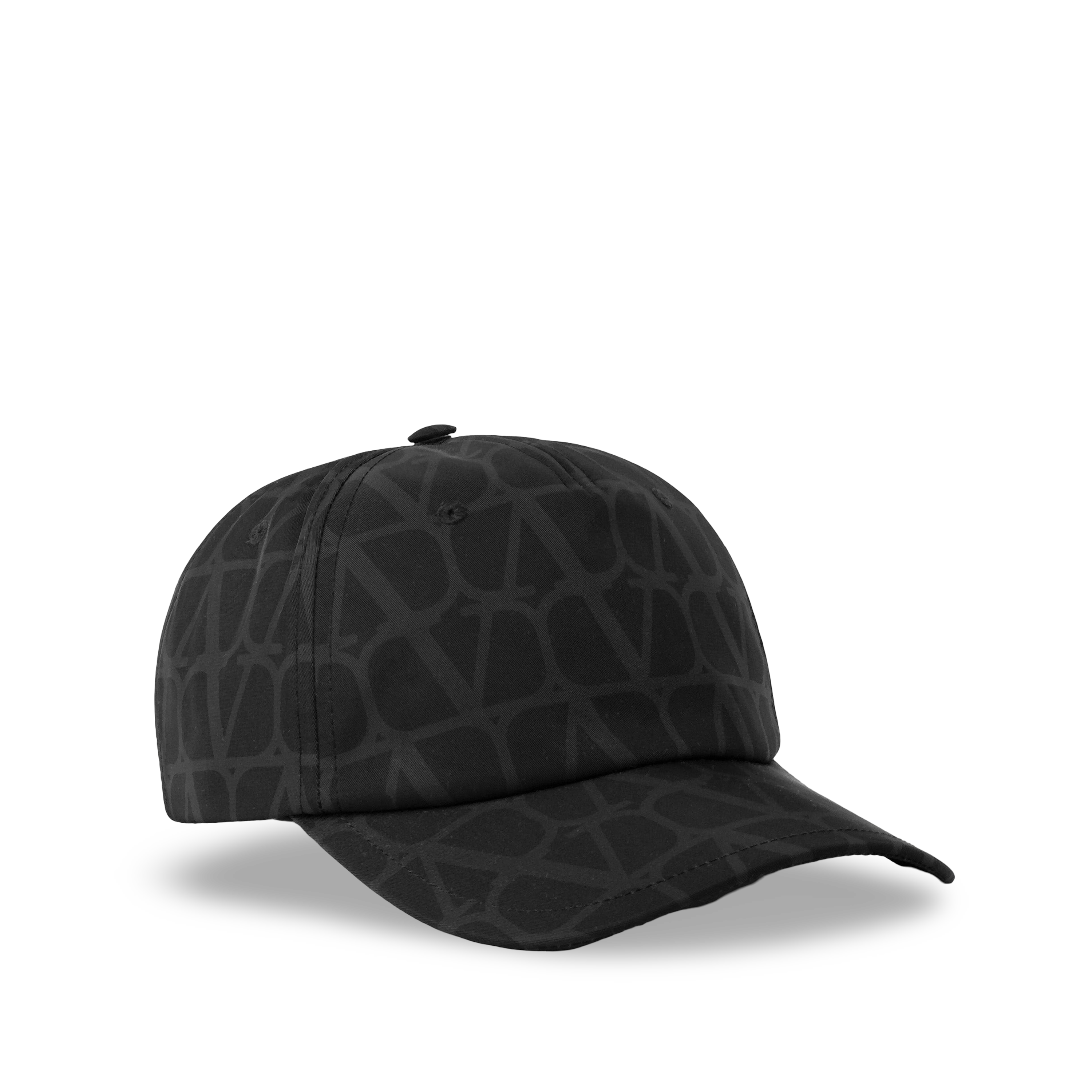 Gorra Negro Gris Valentino Vlogo Monogram