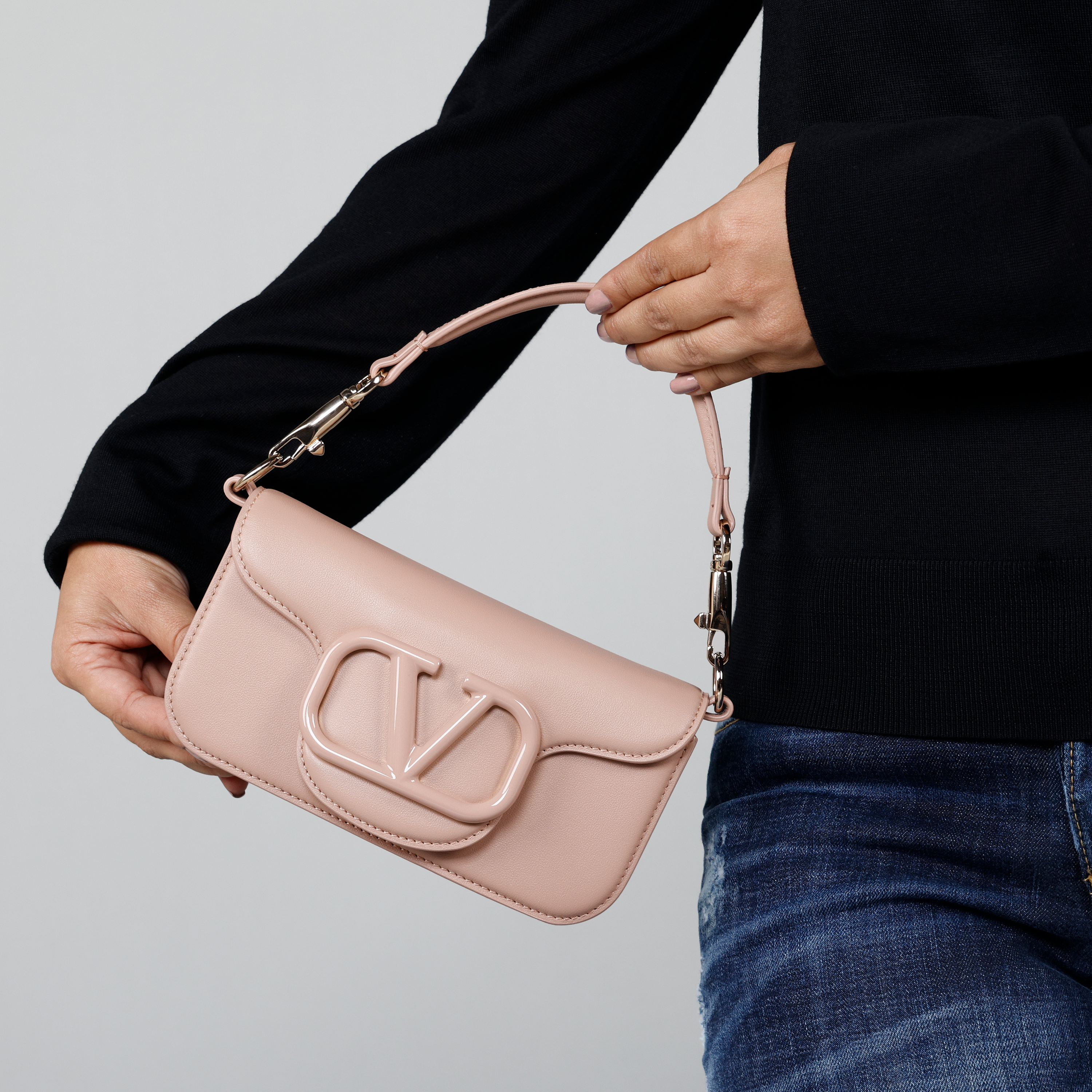 Cartera Rose Cannelle Valentino Vlogo Loco