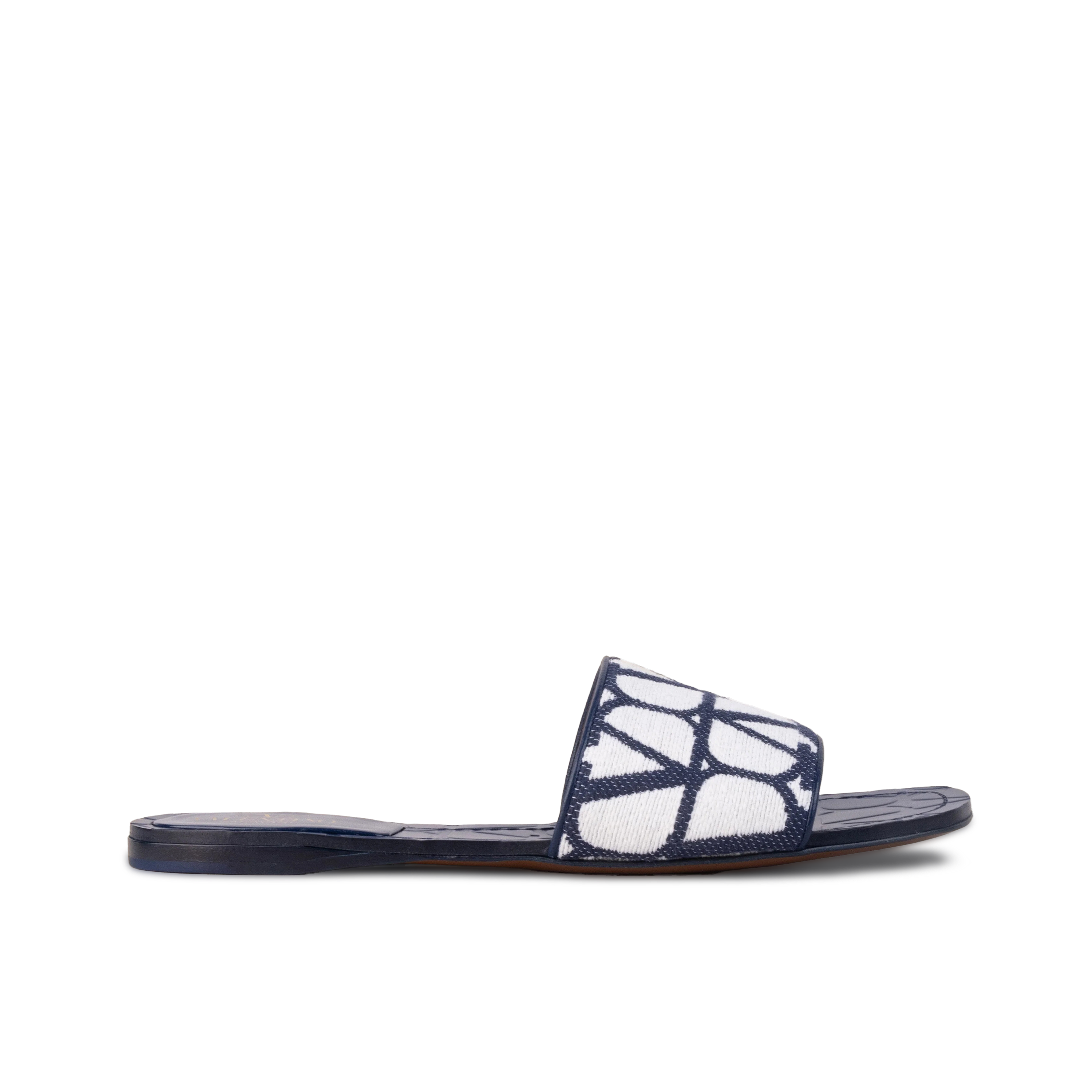 Sandalias Blancas Valentino Blue Vlogo