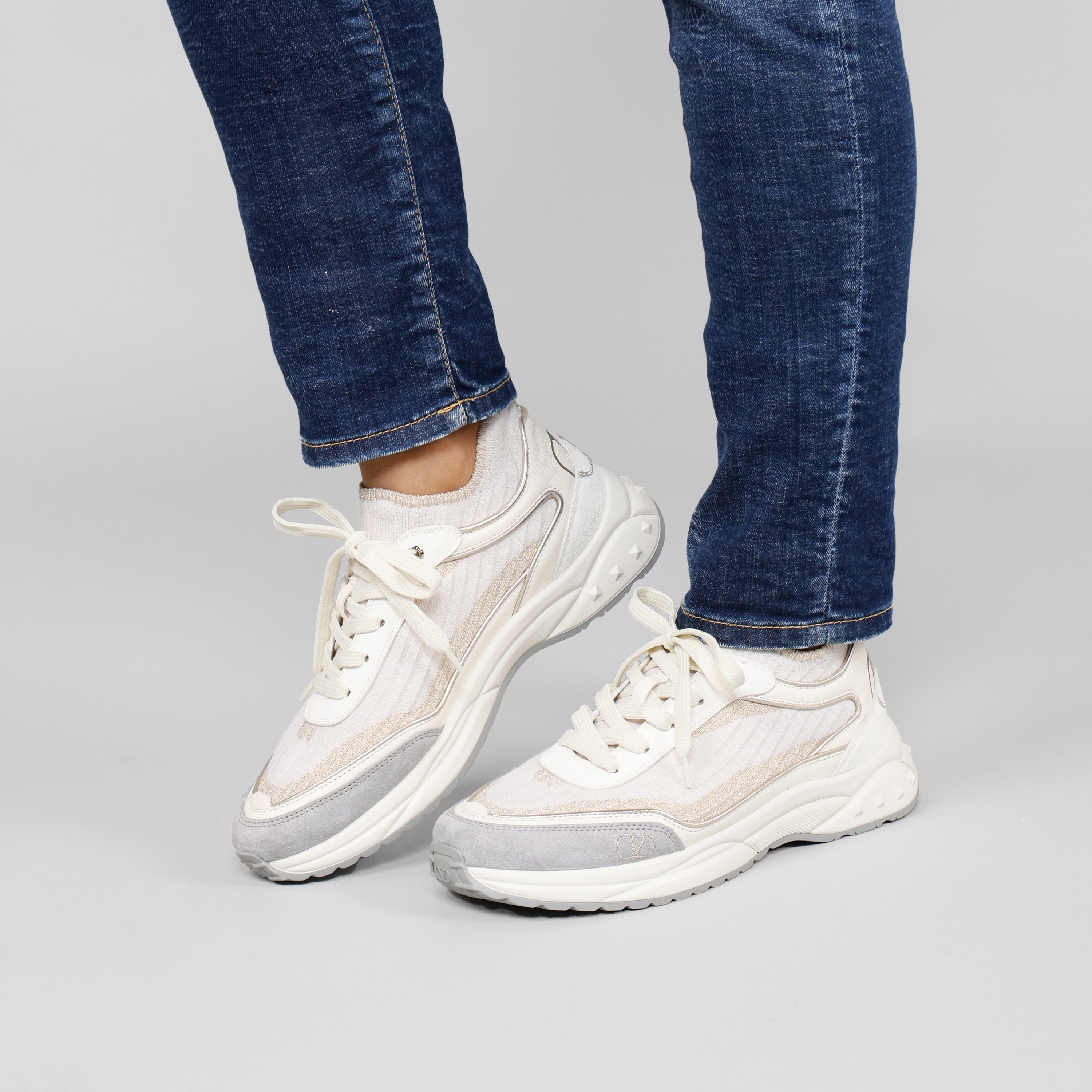 Sneakers Blancos Valentino Chunky