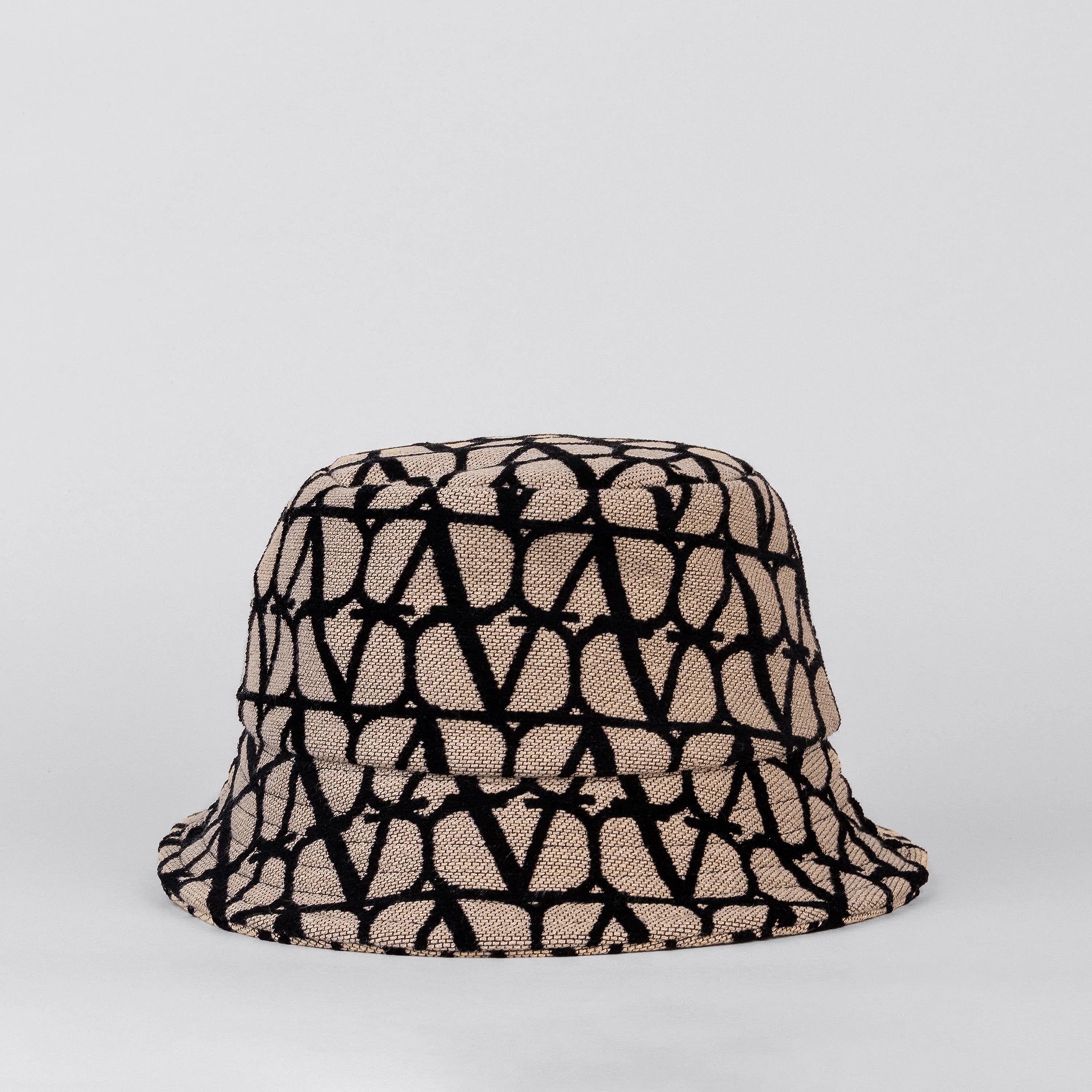 Gorro Beige Negro Valentino Iconographe