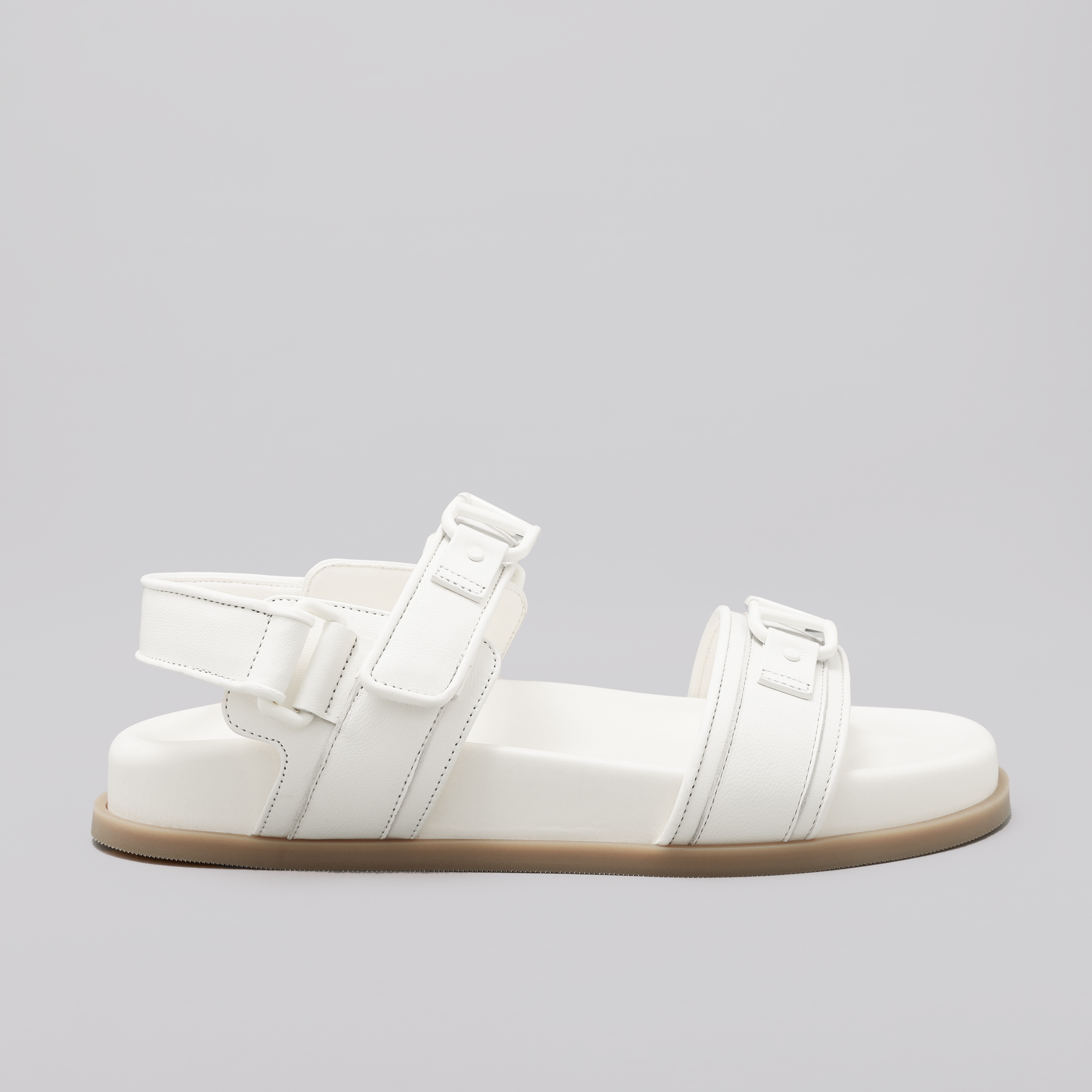 Sandalias Blanco Valentino Vplaque