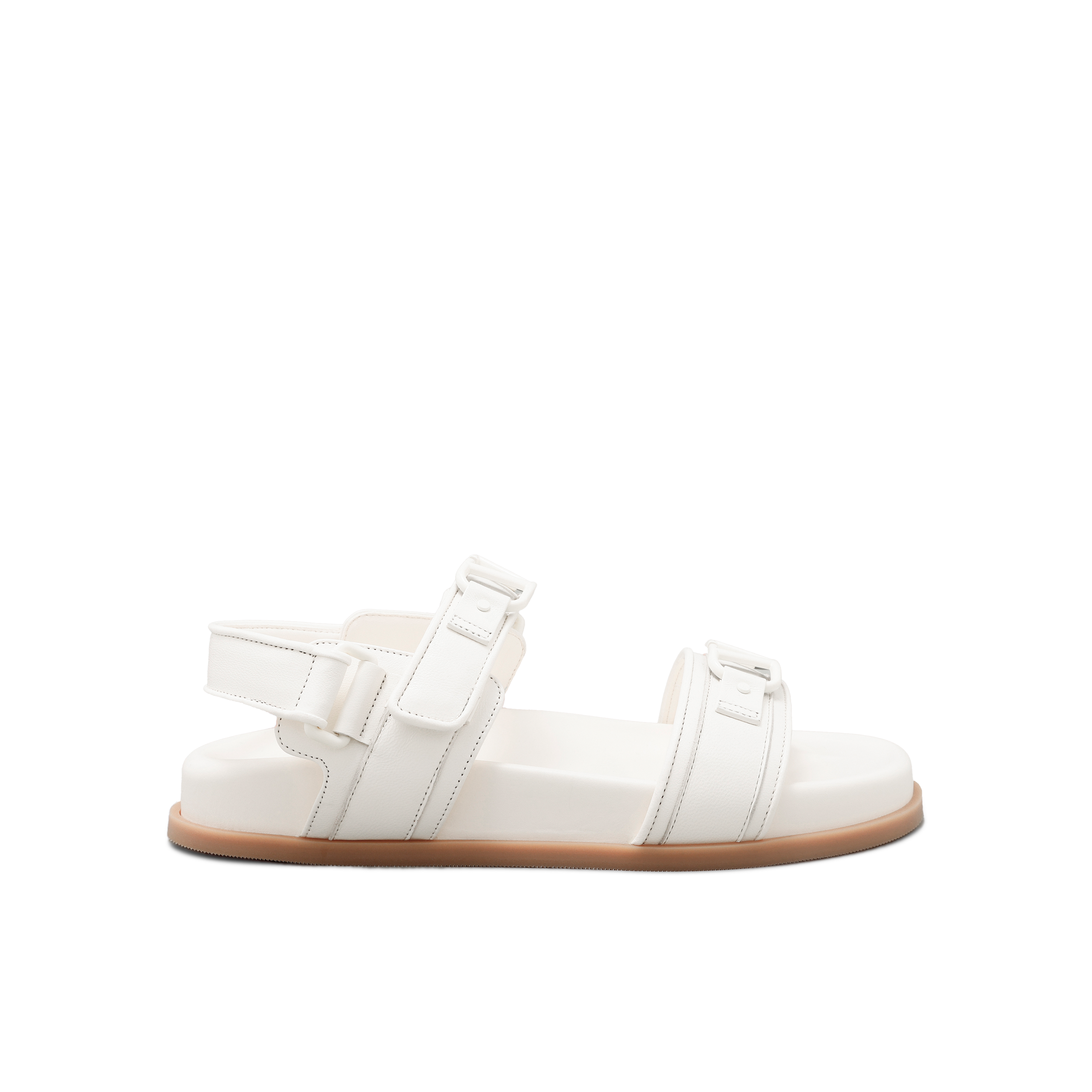Sandalias Blanco Valentino Vplaque