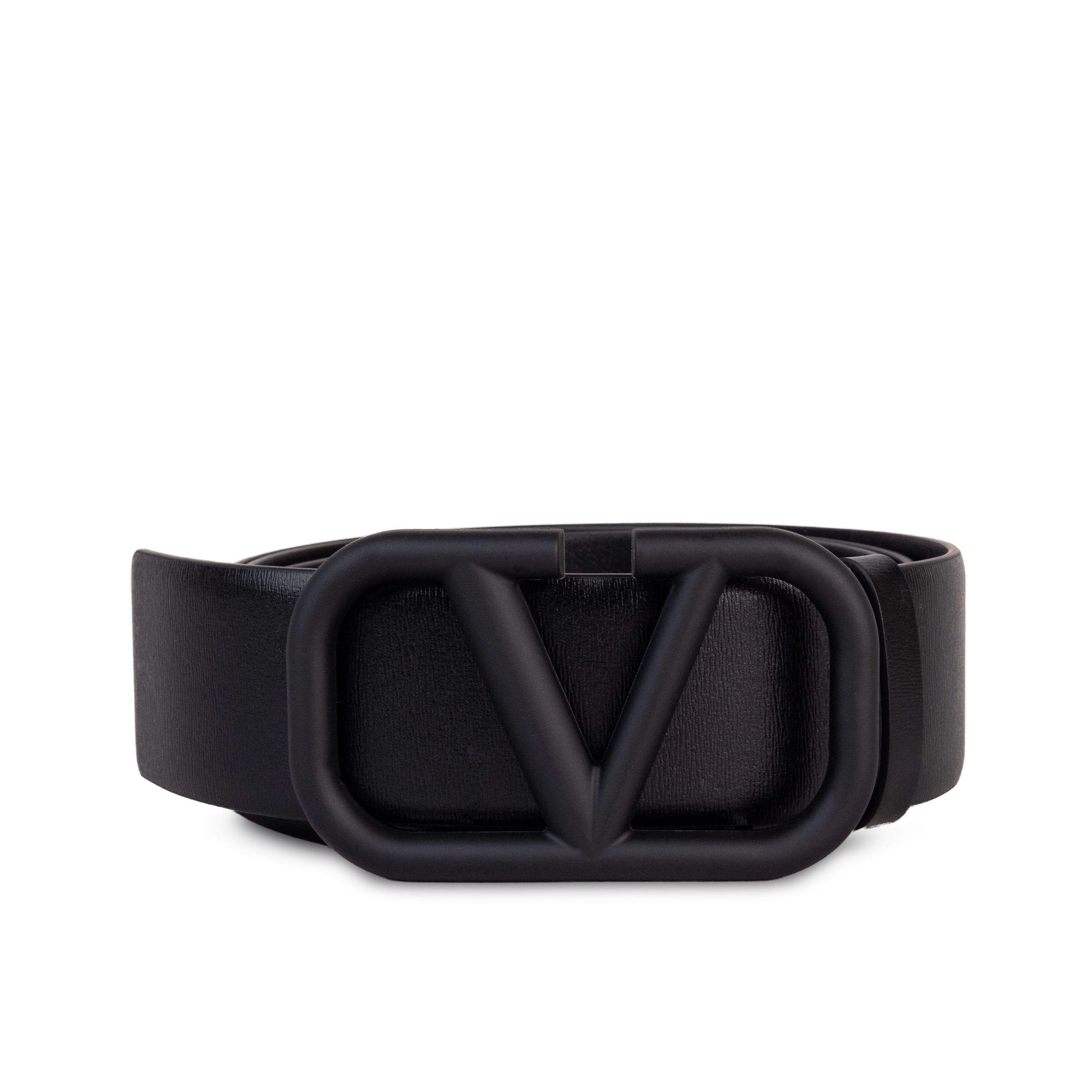 Cinturón Negro Valentino Negro Vlogo