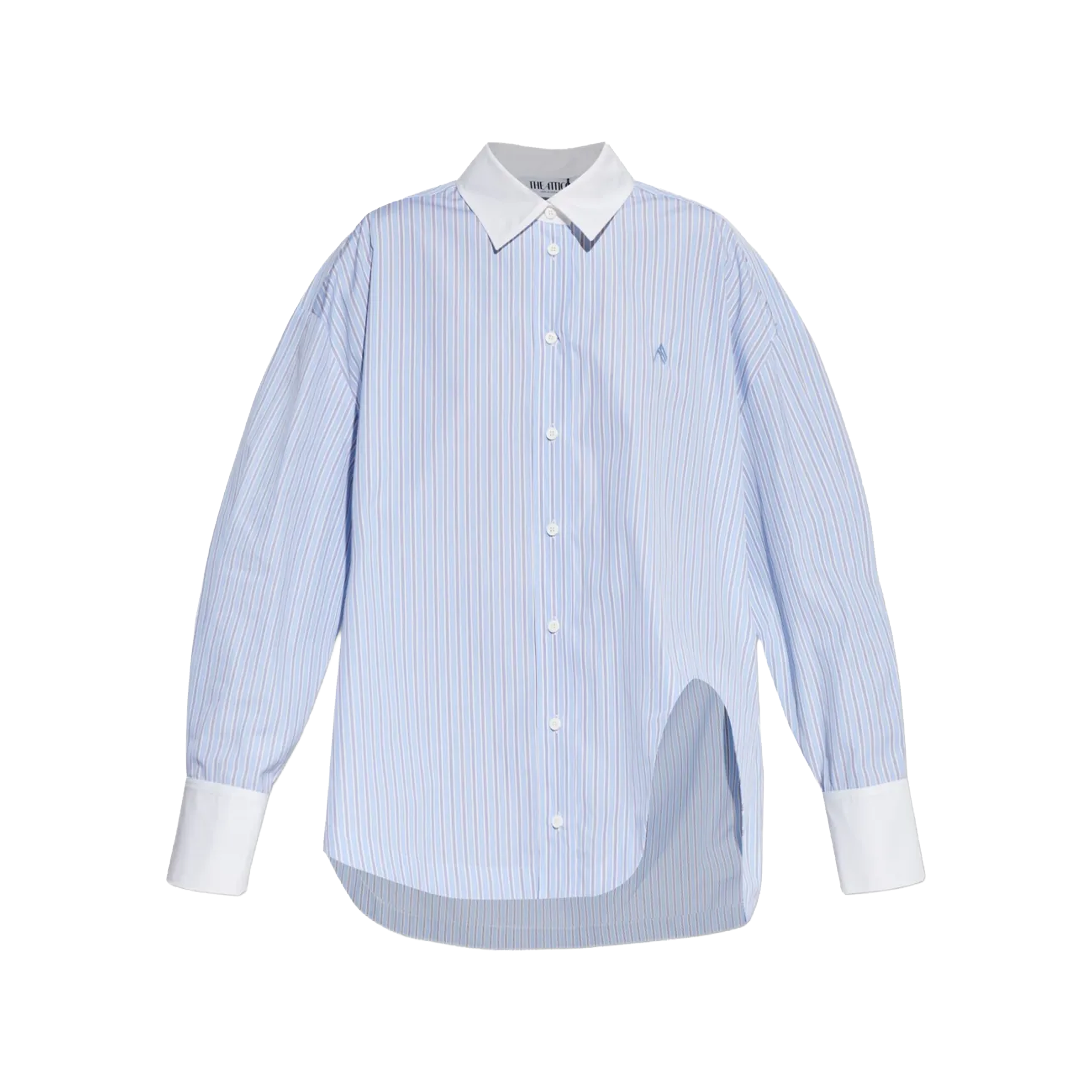 Camisa Celeste The Attico Stripes