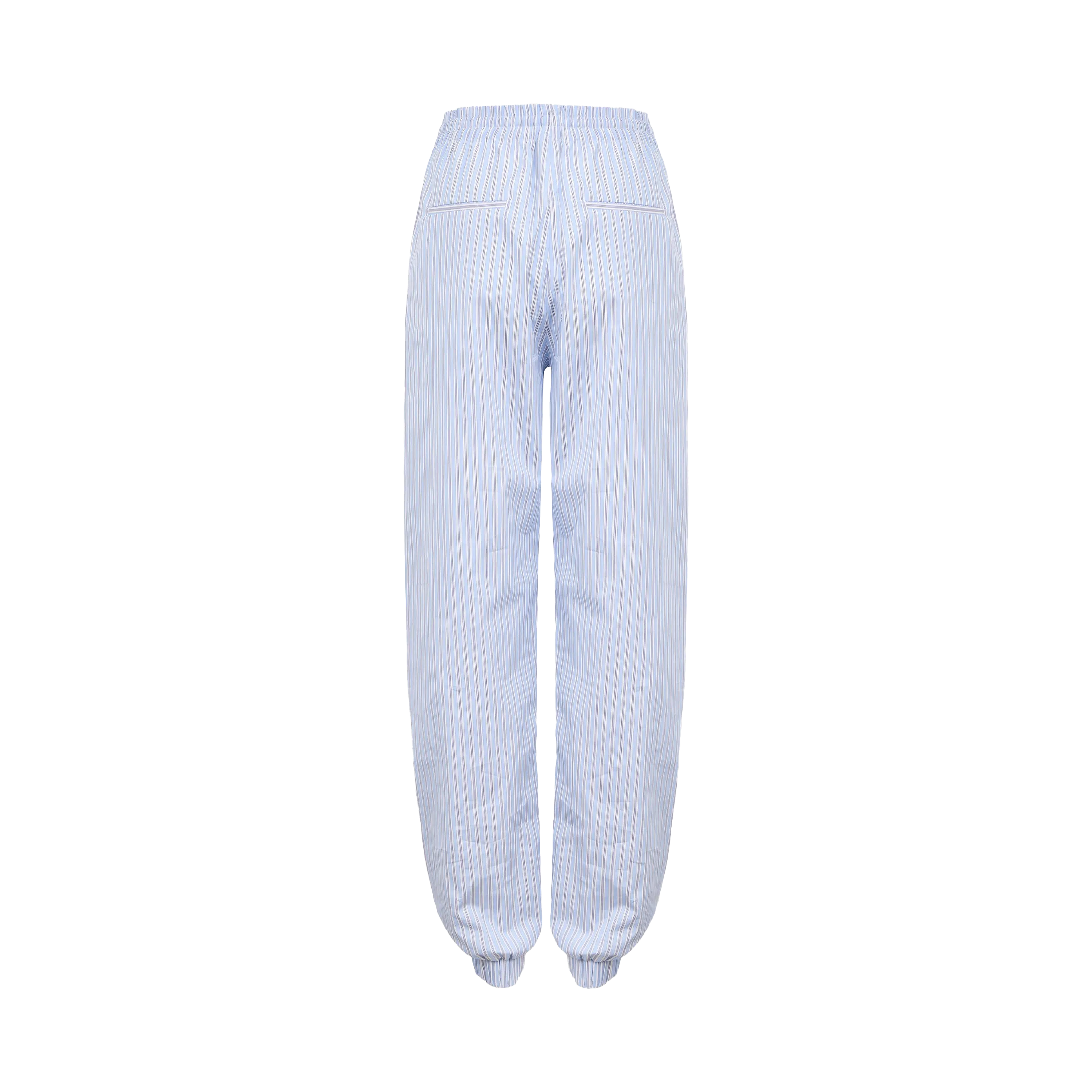 Pantalón Celeste The Attico Stripes